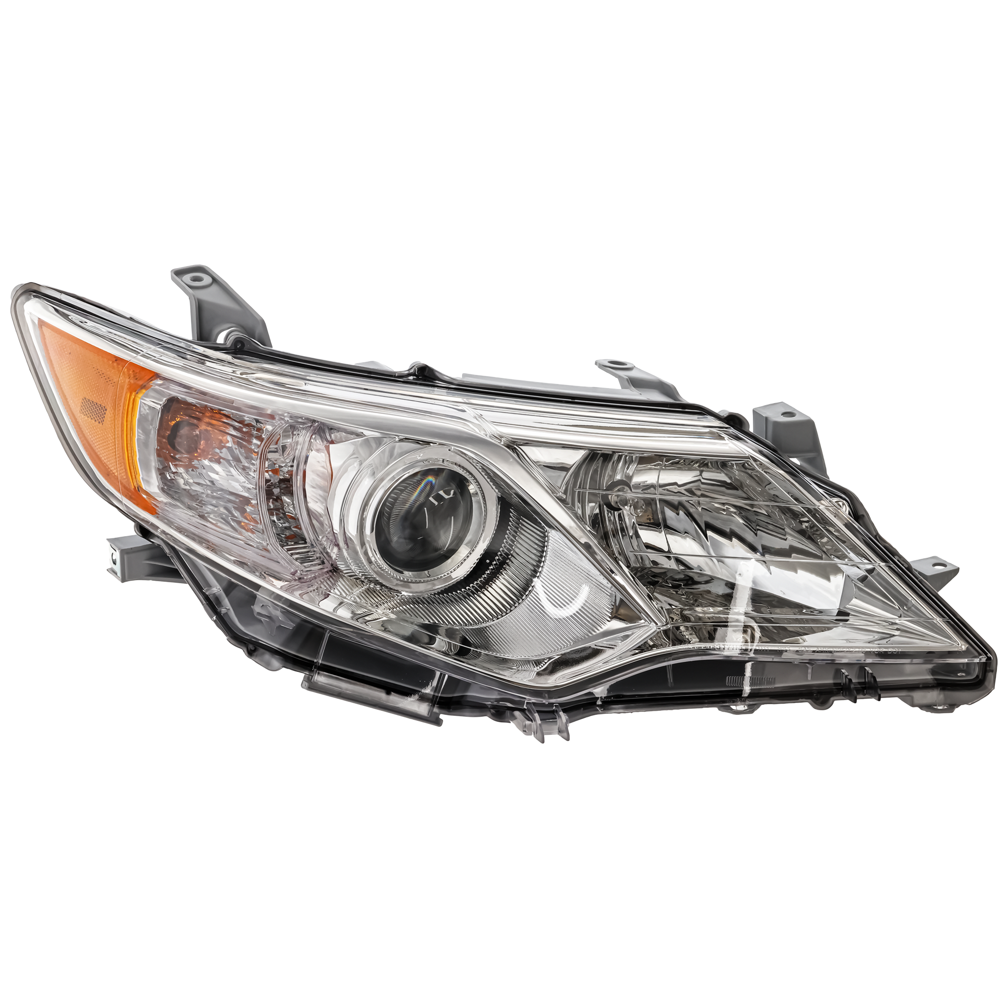 AM CAMRY 12-14 HEAD LAMP RH Assembly Halogen L LE XLE Hybrid Models CAPA SKU REPT100367Q Partslink TO2503211C OEM 8111006470