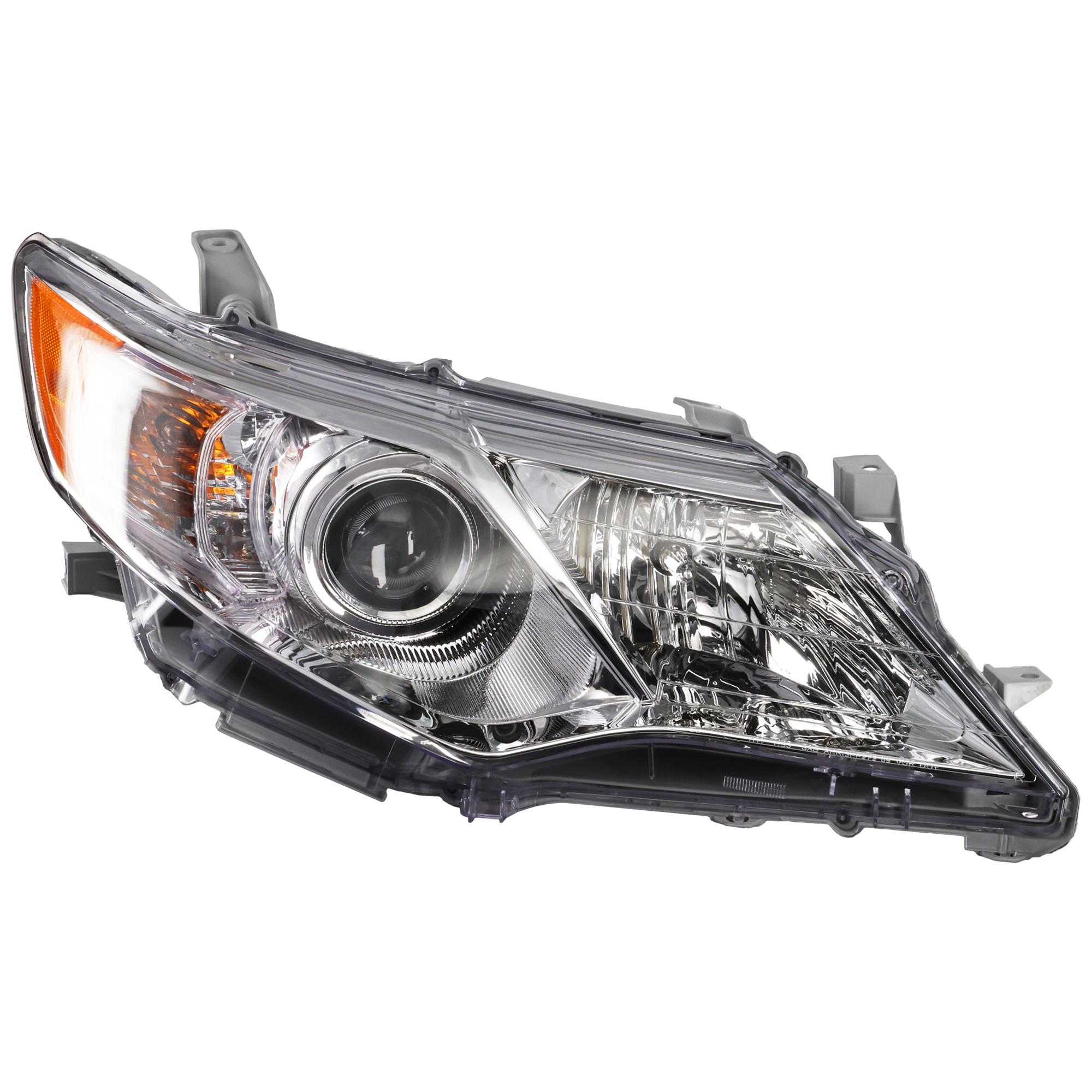 AM CAMRY 12-14 HEAD LAMP RH Assembly Halogen L LE XLE Hybrid Models SKU REPT100367 Partslink TO2503211 OEM 8111006470