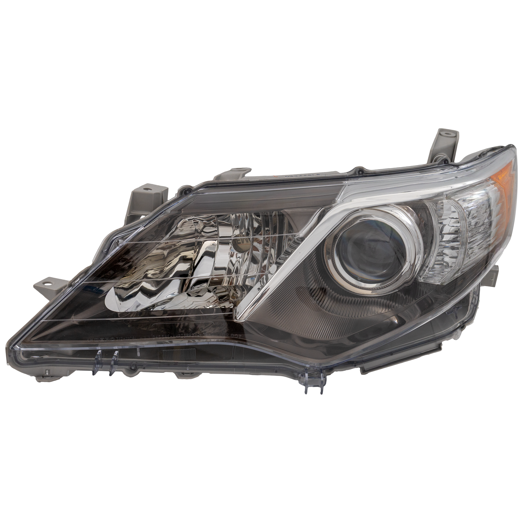 AM CAMRY 12-14 HEAD LAMP LH Lens and Housing HID Xenon w o HID Kit SKU REPT100370 Partslink TO2518135 OEM 8117006890
