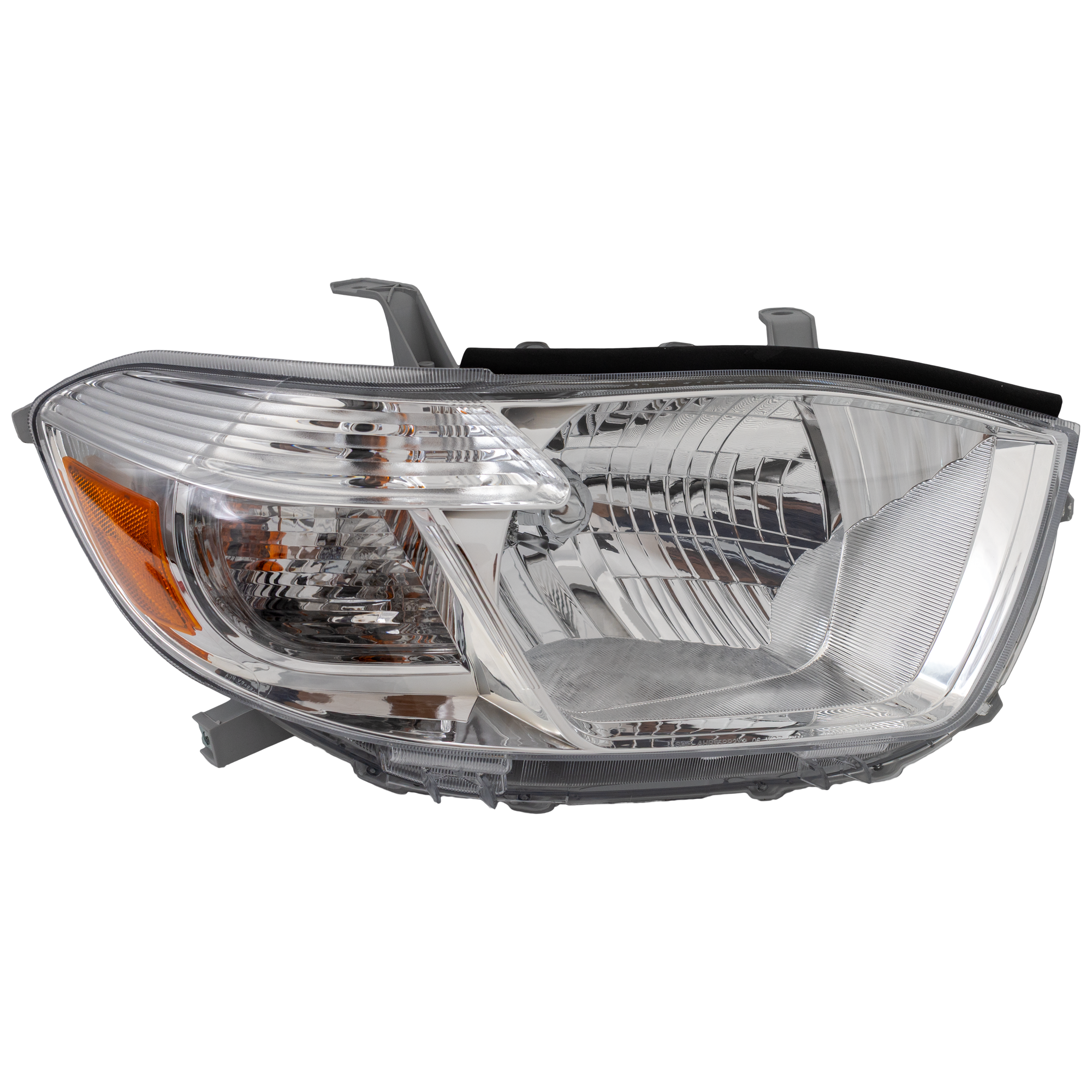 AM HIGHLANDER 10-10 HEAD LAMP RH Assembly Halogen Base Limited SE Model USA Built Vehicle CAPA SKU REPT100371Q Partslink TO2503201C OEM 811100E090