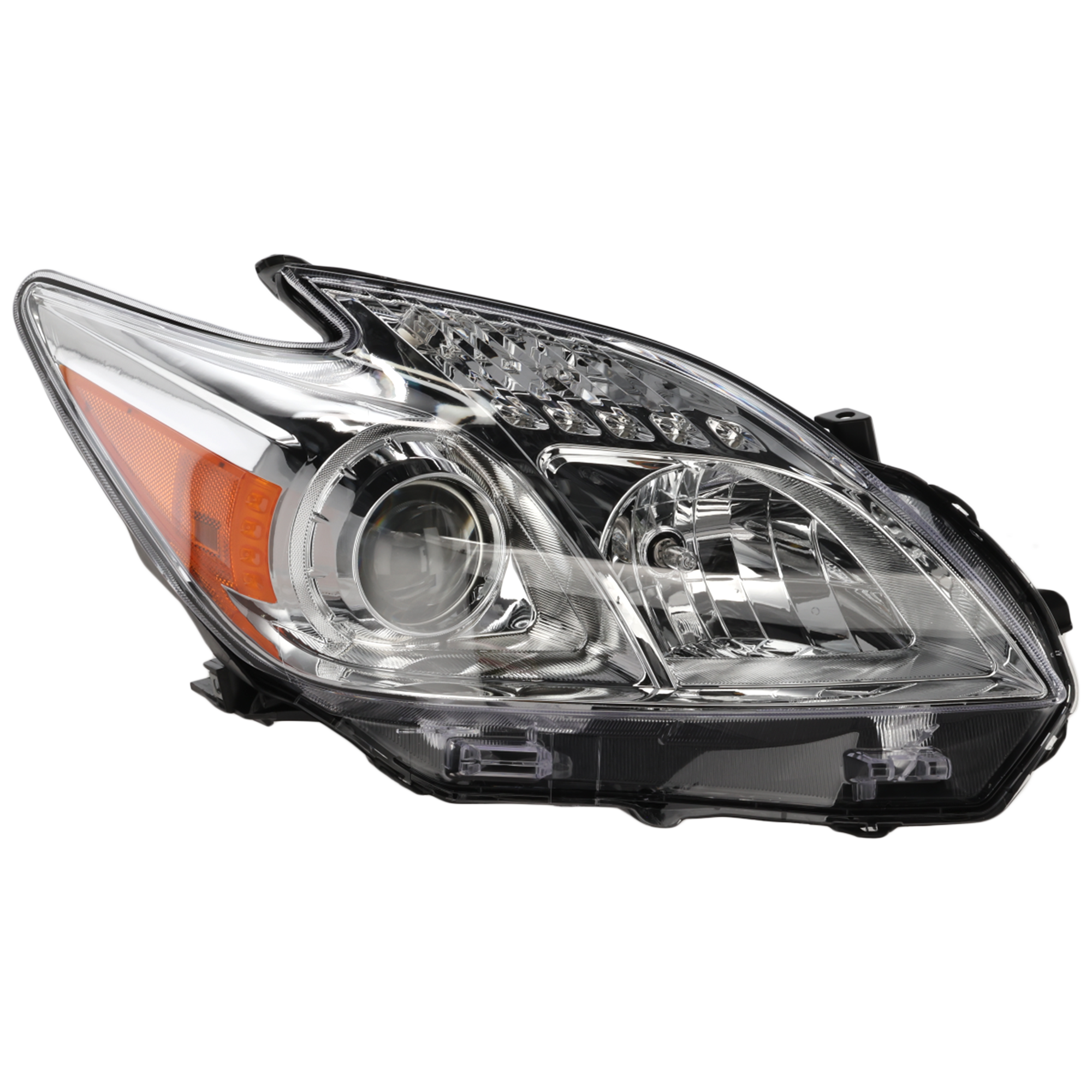 AM PRIUS 12-15 HEAD LAMP RH Assembly Halogen SKU REPT100385 OEM 8113047520 PFM
