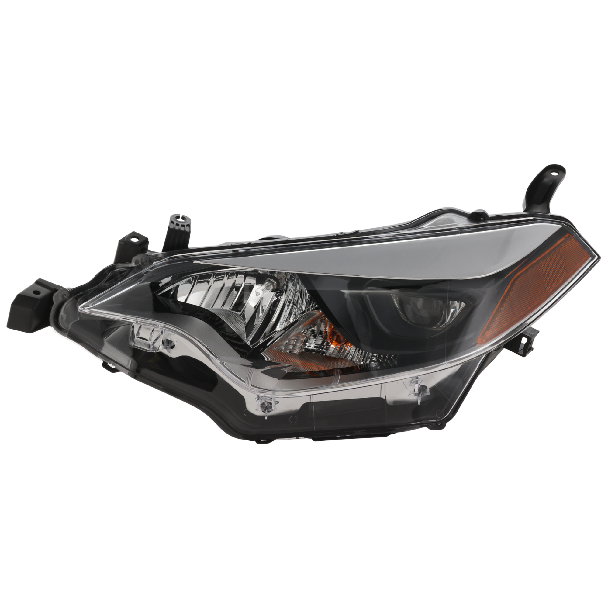 AM COROLLA 14-16 HEAD LAMP LH Assembly LED CAPA SKU REPT100390Q Partslink TO2502216C OEM 8115002E60