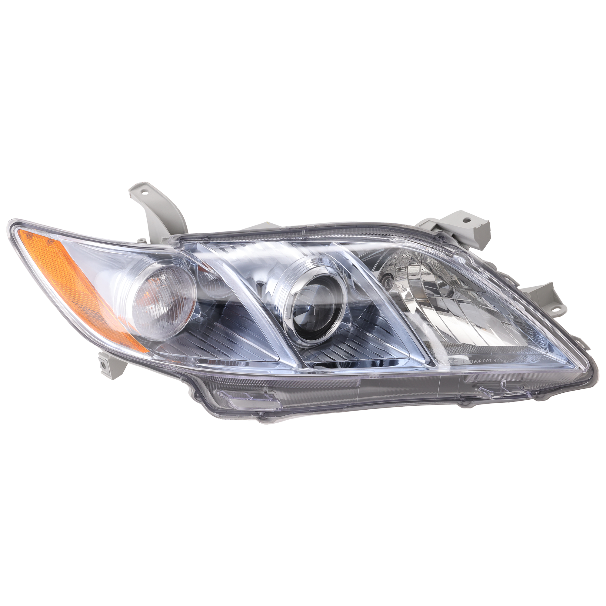 AM CAMRY 07-09 HEAD LAMP RH Assembly Halogen Hybrid Model USA Built Vehicle SKU REPT100395 Partslink TO2503200 OEM 8111006C10