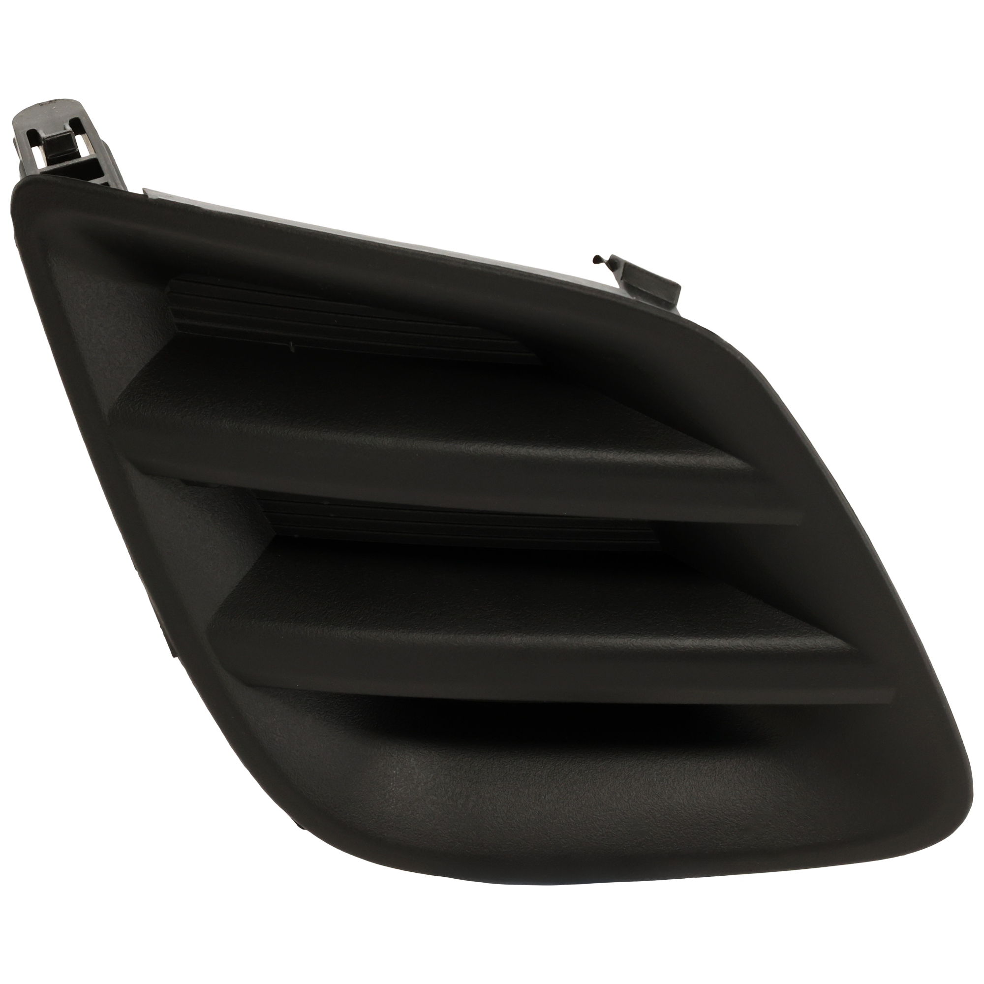 AM RAV4-09-12 FOG LAMP COVER RH Black w o Fog Light Hole Base Sport Models SKU REPT107529 Partslink TO1039127 OEM 521270R020