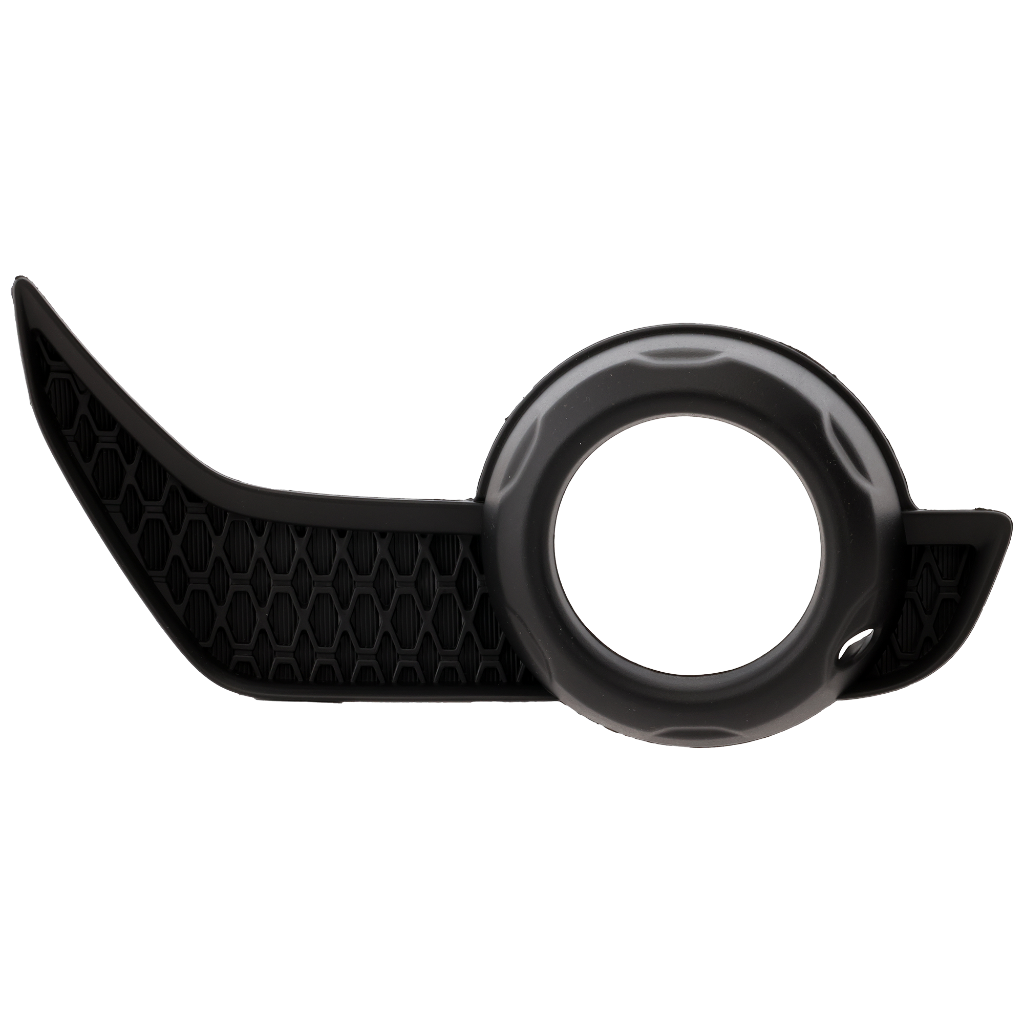 AM 4RUNNER 14-20 FRONT FOG LAMP MOLDING RH Textured Black w o Chrome Trim SKU REPT108003 Partslink TO1039173 OEM 5212735100
