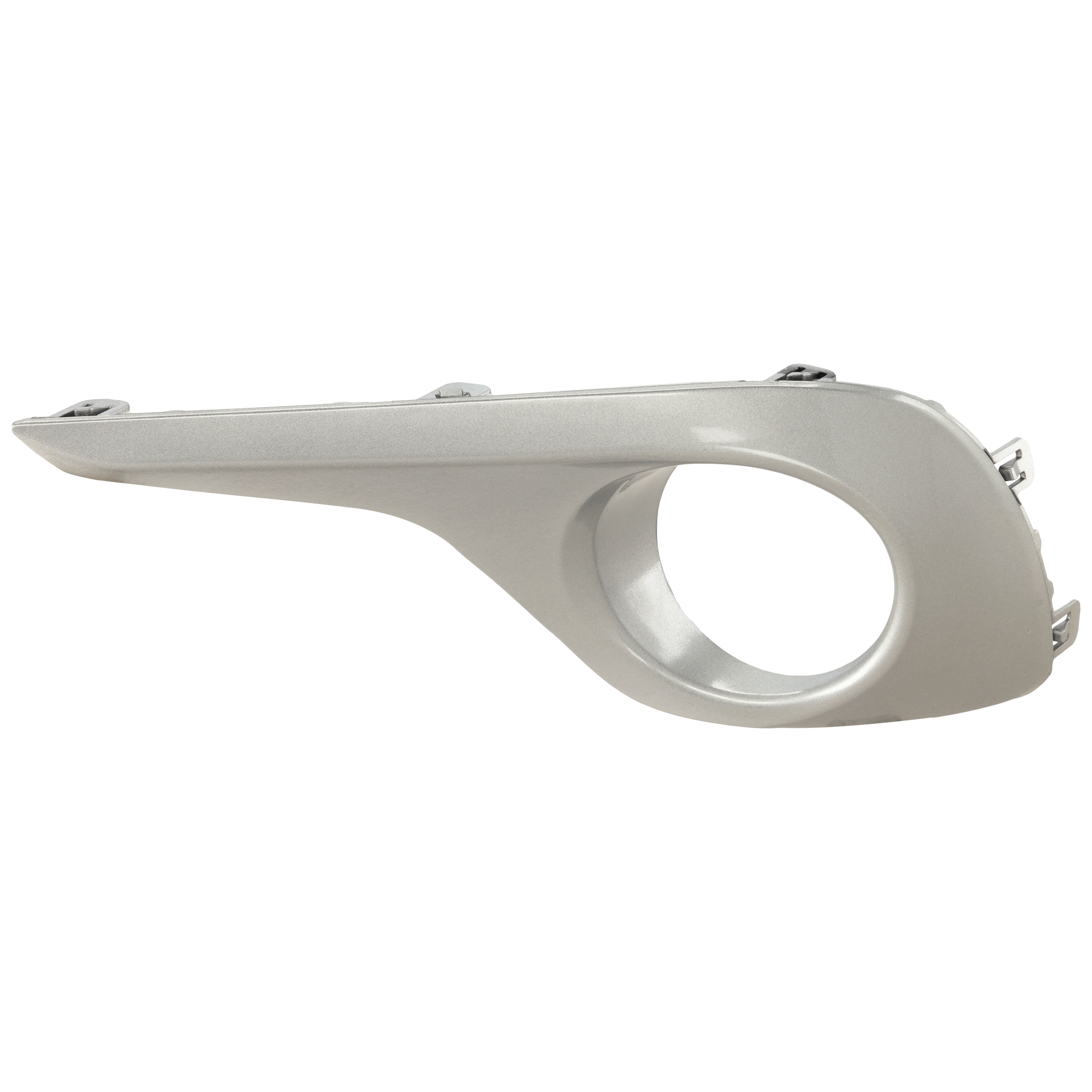 AM HIGHLANDER 11-13 FRONT FOG LAMP MOLDING LH Silver Exc. Hybrid Models SKU REPT108624 Partslink TO1038154 OEM 814820E080