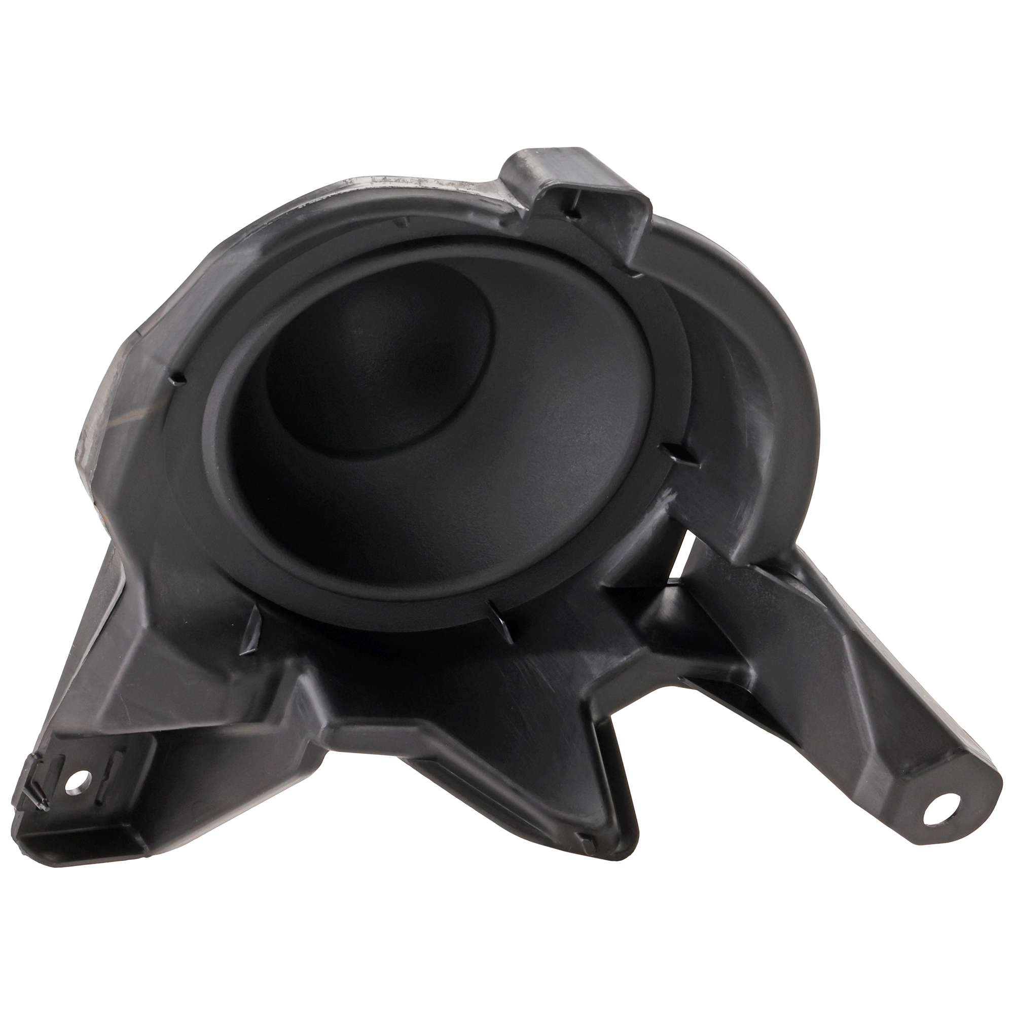 AM RAV4-13-15 FOG LAMP COVER RH Black Exc. EV Model SKU REPT108649 Partslink TO1039167 OEM 521270R070