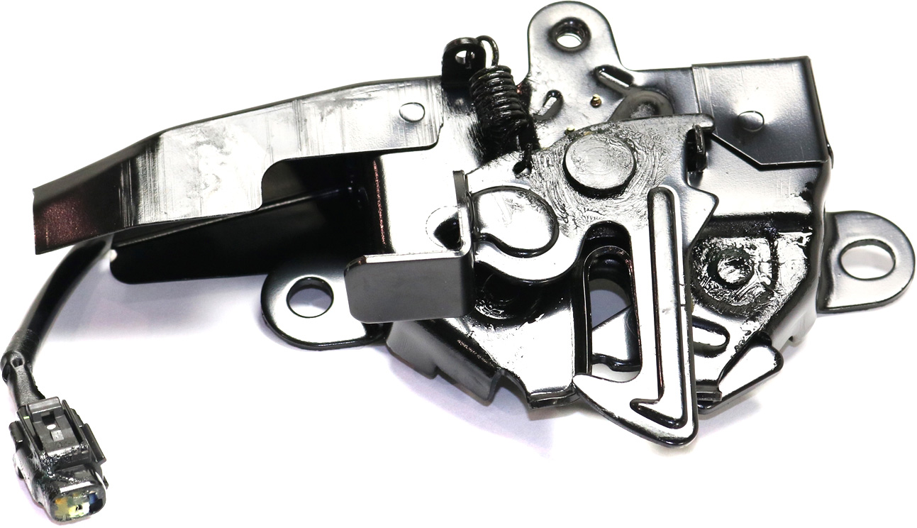 AM HIGHLANDER 11-13 HOOD LATCH w Theft Deterrent Hybrid Model SKU REPT132338 Partslink TO1234167 OEM 5351048220