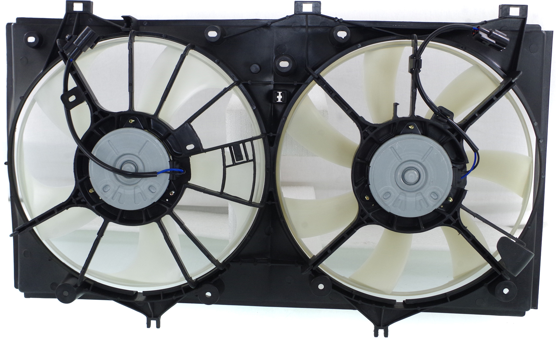 AM CAMRY 07-11 RADIATOR FAN SHROUD ASSEMBLY Dual Fan Hybrid SKU REPT160902 Partslink TO3115152 OEM 1671128310