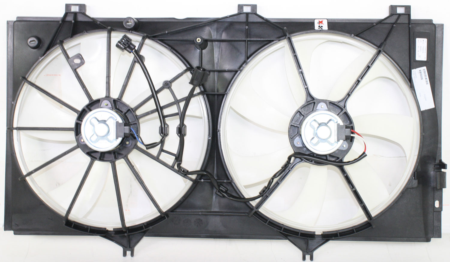 AM CAMRY 07-11 AVALON 05-12 VENZA 09-16 RADIATOR FAN ASSEMBLY 3.5L Eng w o Tow Pkg SKU REPT160915 Partslink TO3117101 OEM 16711AD010 PFM