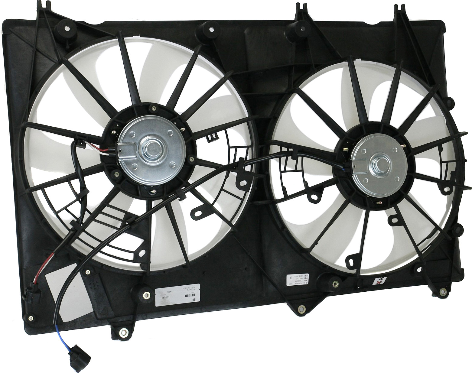 AM HIGHLANDER 08-10 RADIATOR FAN SHROUD ASSEMBLY 3.5L w Tow Pckg. Japan Built Vehicle w o Control module SKU REPT160921 Partslink TO3115154 OEM 1671131370 PFM