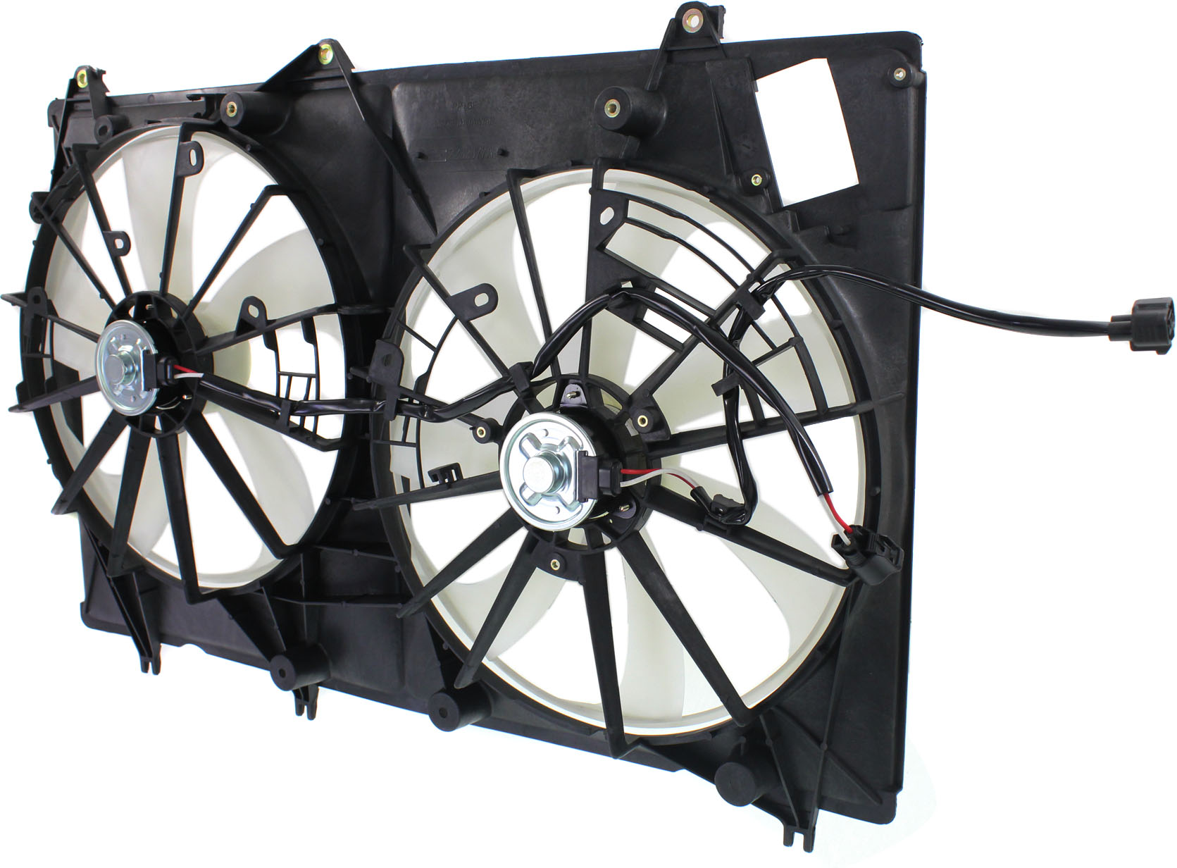 AM HIGHLANDER 08-10 RADIATOR FAN SHROUD ASSEMBLY 3.5L w o Tow Pckg. Japan Built Vehicle w o Control module SKU REPT160922 Partslink TO3115155 OEM 1671131360 PFM
