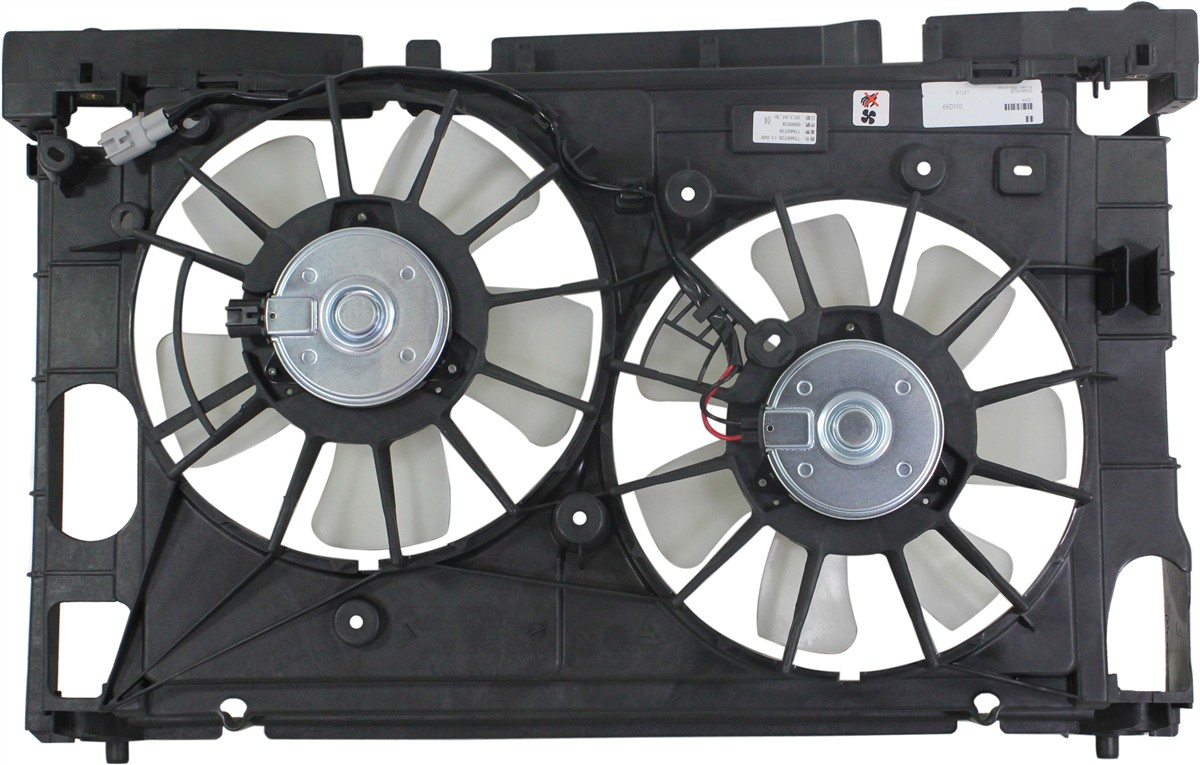 AM PRIUS PRIUS PLUG IN 10-15 CT200H 11-17 PRIUS V 12-18 RADIATOR FAN ASSEMBLY SKU REPT160925 Partslink TO3115159 OEM 1671137040 PFM 1636337010-1636
