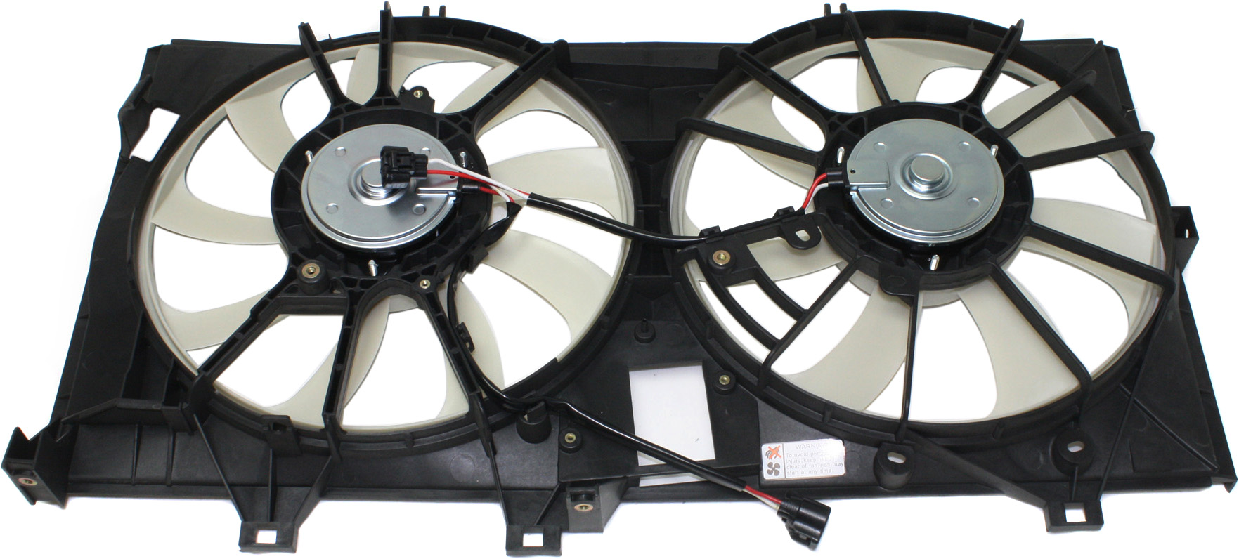 AM CAMRY 12-17 AVALON 13-18 RADIATOR FAN SHROUD ASSEMBLY Dual fan Hybrid models SKU REPT160935 Partslink TO3115173 OEM 167110V110 PFM 163630A150-1636