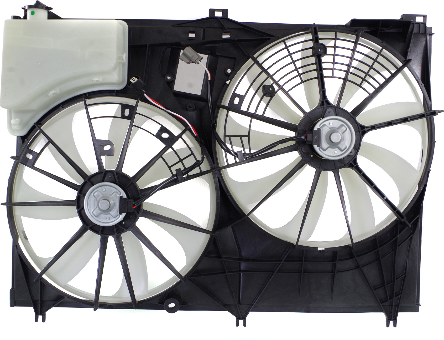 AM HIGHLANDER 14-19 RADIATOR FAN ASSEMBLY 2.7L Eng. 3.5L Eng. w o Tow Pckg w o Control module SKU REPT160941 Partslink TO3115187 TO3115195 OEM 167110P230 PFM 163610P210-1636