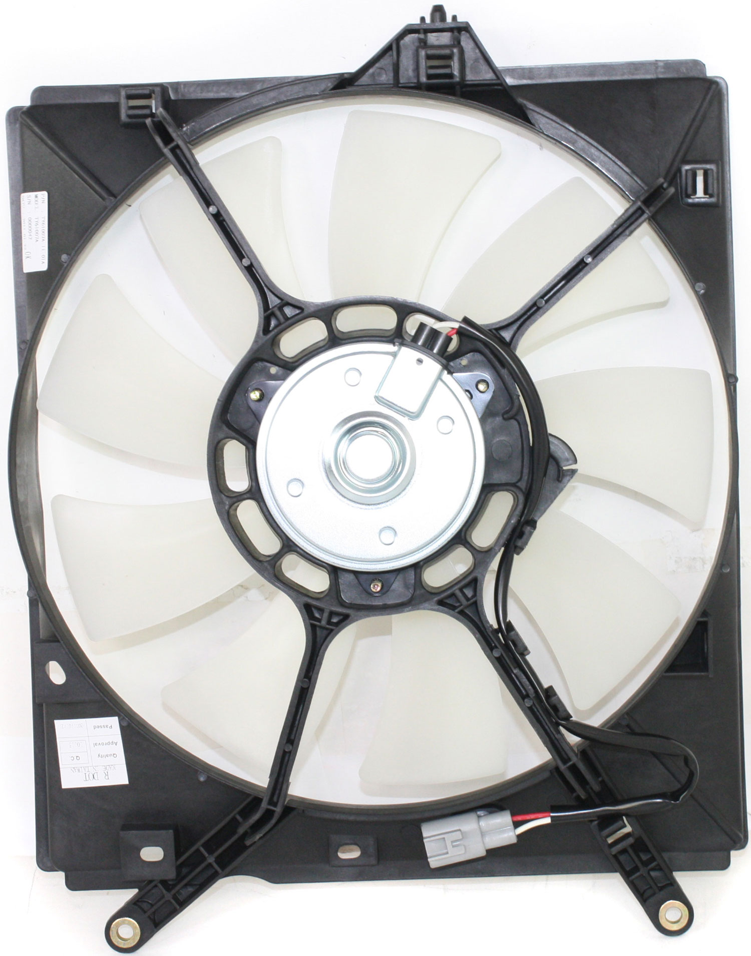 AM AVALON 00-03 A C FAN SHROUD ASSEMBLY Right w Radiator Marked 0A18 SKU REPT190902 Partslink TO3113110 OEM 167110A120 PFM