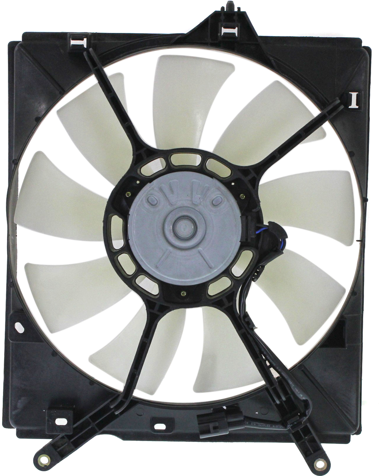 AM AVALON 00-04 A C FAN SHROUD ASSEMBLY RH w Radiator Marked 0A17 SKU REPT190905 Partslink TO3113112 OEM 167110A160 PFM
