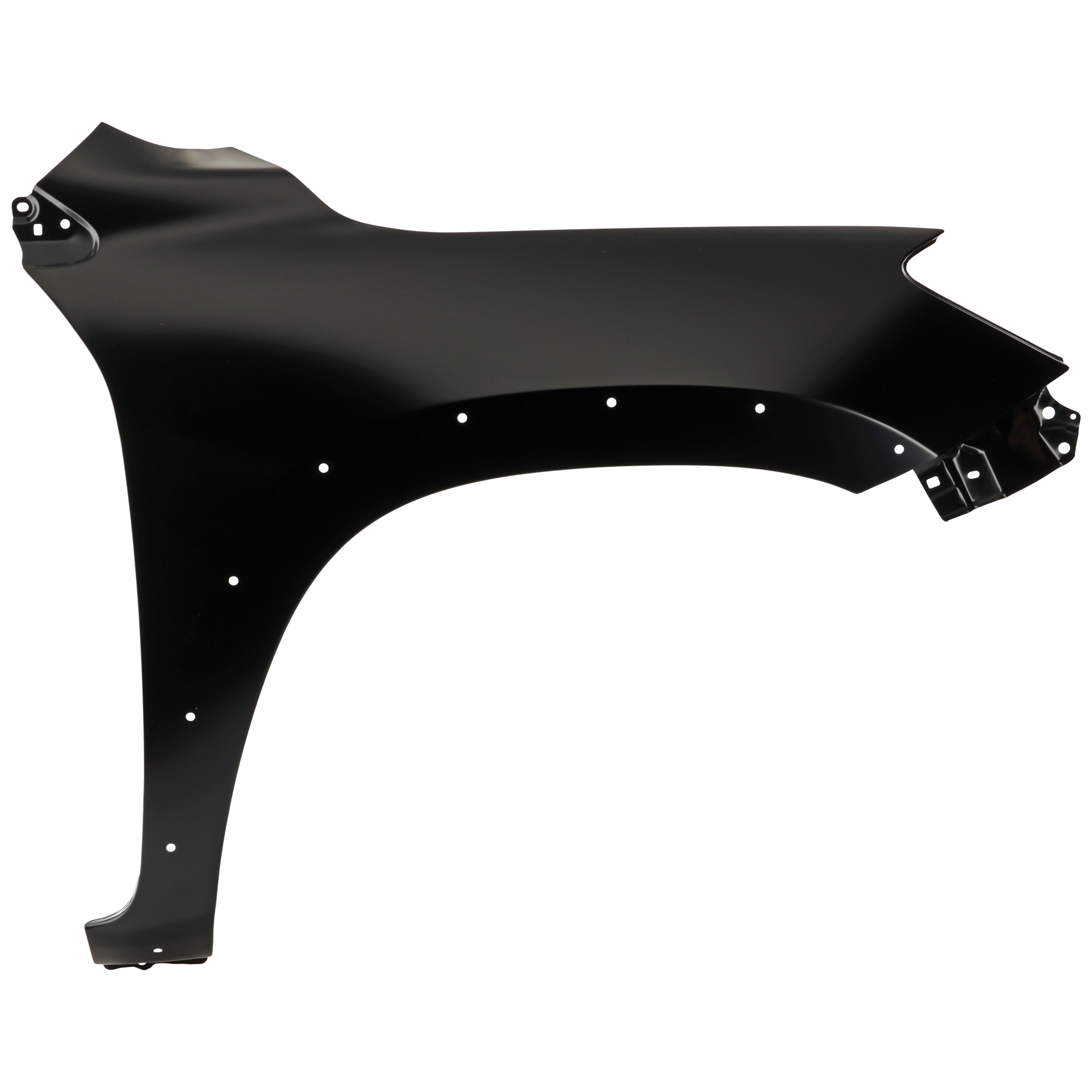 AM RAV4-09-12 FRONT FENDER RH Primed Japan Built Vehicle w Fender Flare Holes SKU REPT220105 Partslink TO1241229 OEM 5380142160