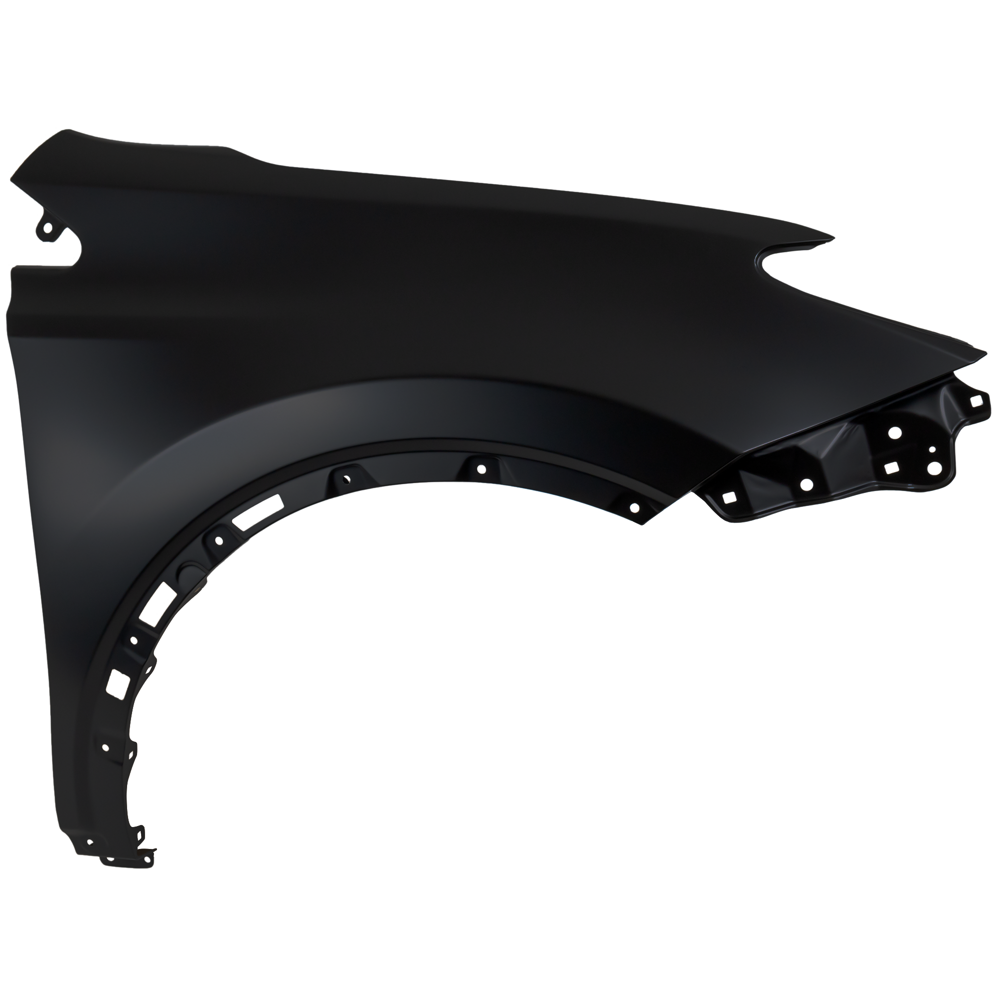 AM RAV4-13-18 FRONT FENDER RH Primed Exc. EV Hybrid Models North America Built Vehicle Steel w o Side Light Hole CAPA SKU REPT220179Q Partslink TO1241244C TO1241245C OEM 538010R070-5380142170