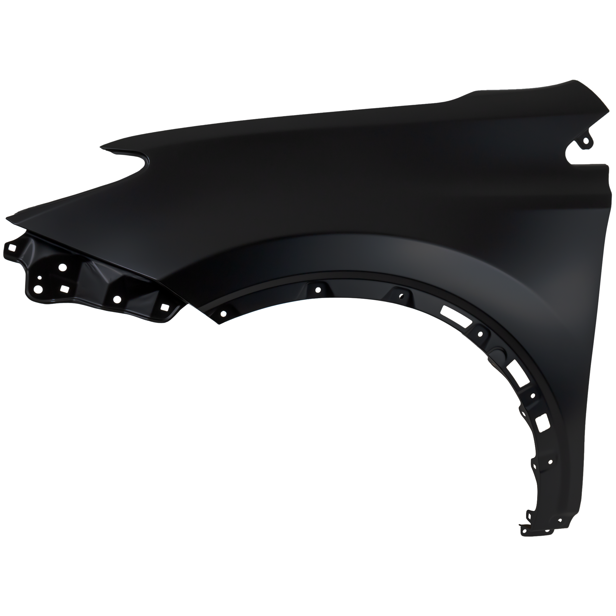 AM RAV4-13-18 FRONT FENDER LH Primed Exc. EV Hybrid Models North America Built Vehicle Steel w o Side Light Hole CAPA SKU REPT220180Q Partslink TO1240244C TO1240245C OEM 538020R050-5380242200