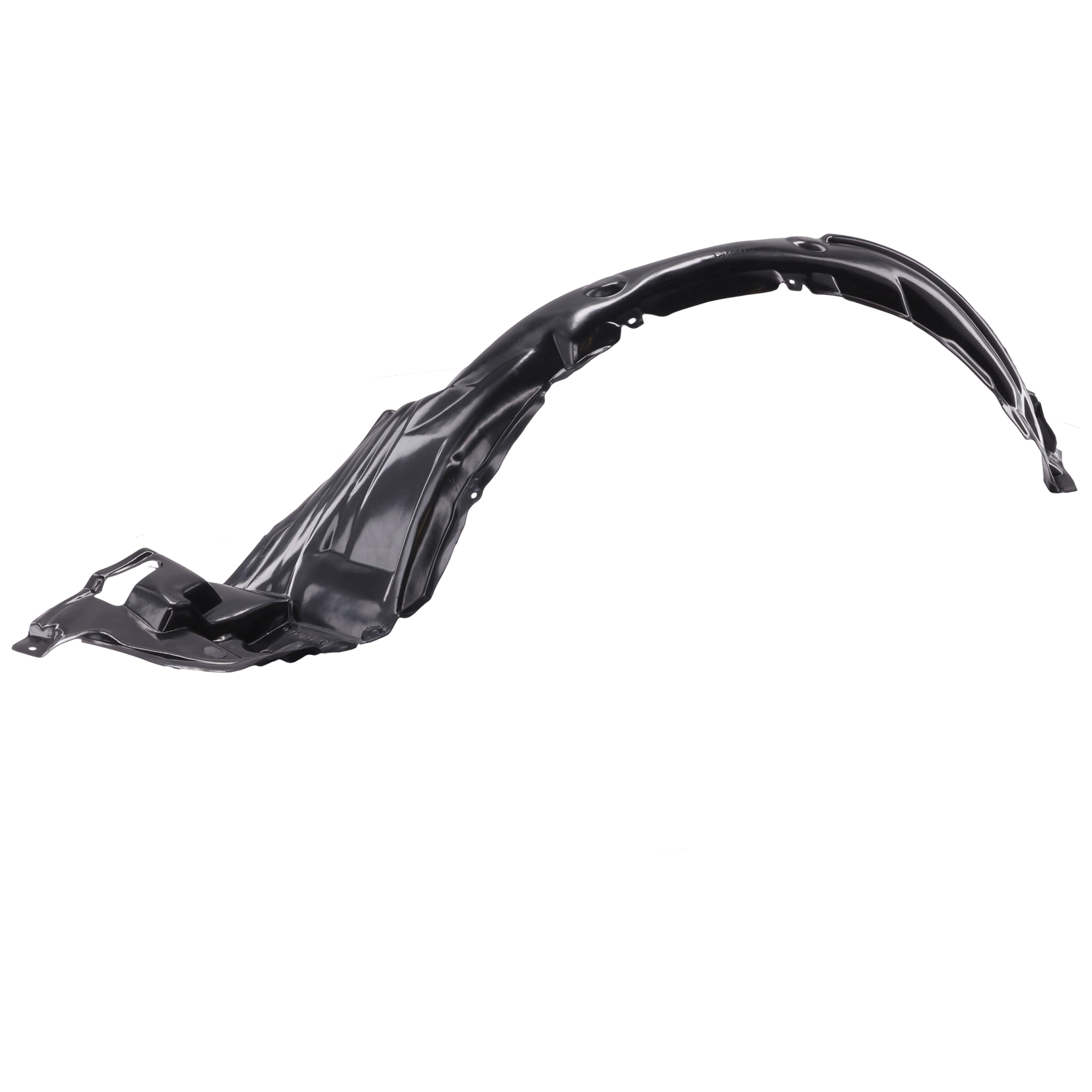 AM COROLLA 09-10 FRONT FENDER LINER LH Vacuum Form SKU REPT222102 Partslink TO1248149 OEM 5387602260