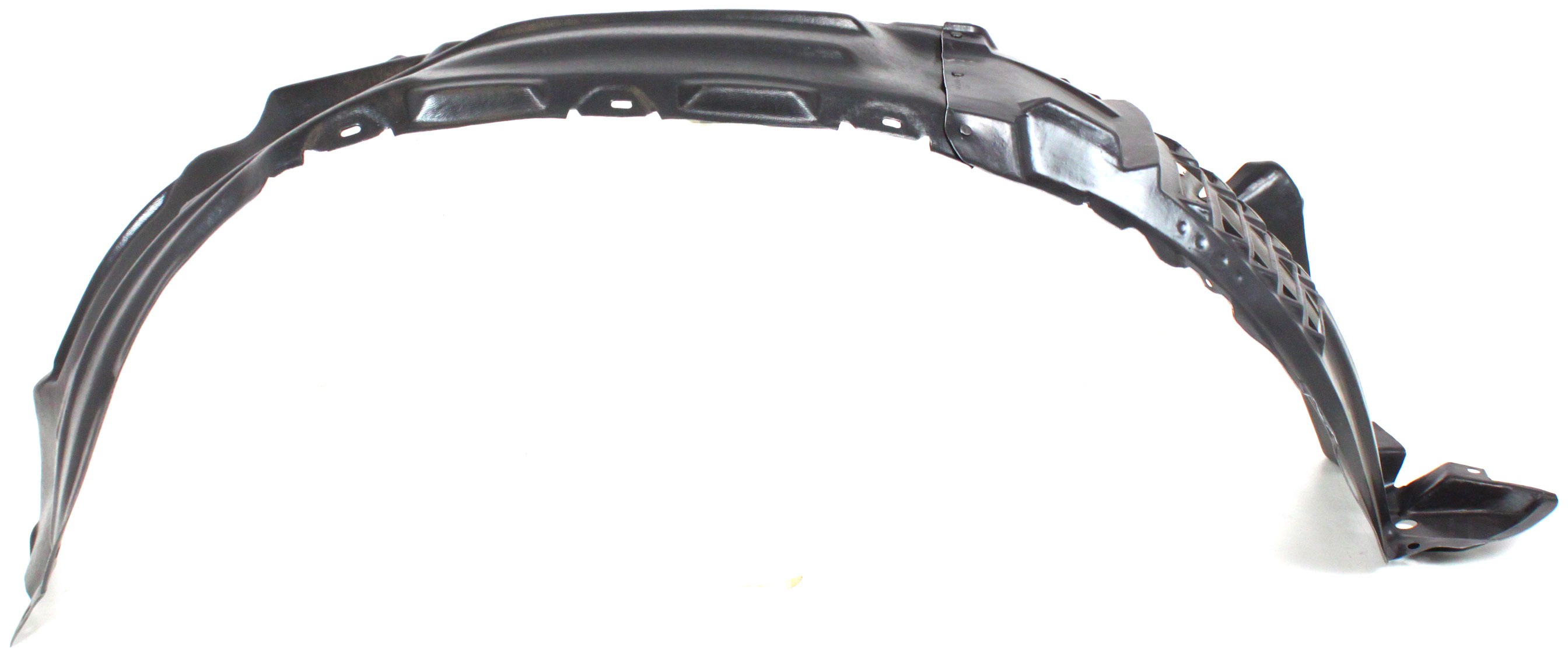 AM LAND CRUISER 08-10 FRONT FENDER LINER RH Plastic Vacuum Form Rear Section To 4-10 SKU REPT222105 Partslink TO1249154 OEM 5387560060