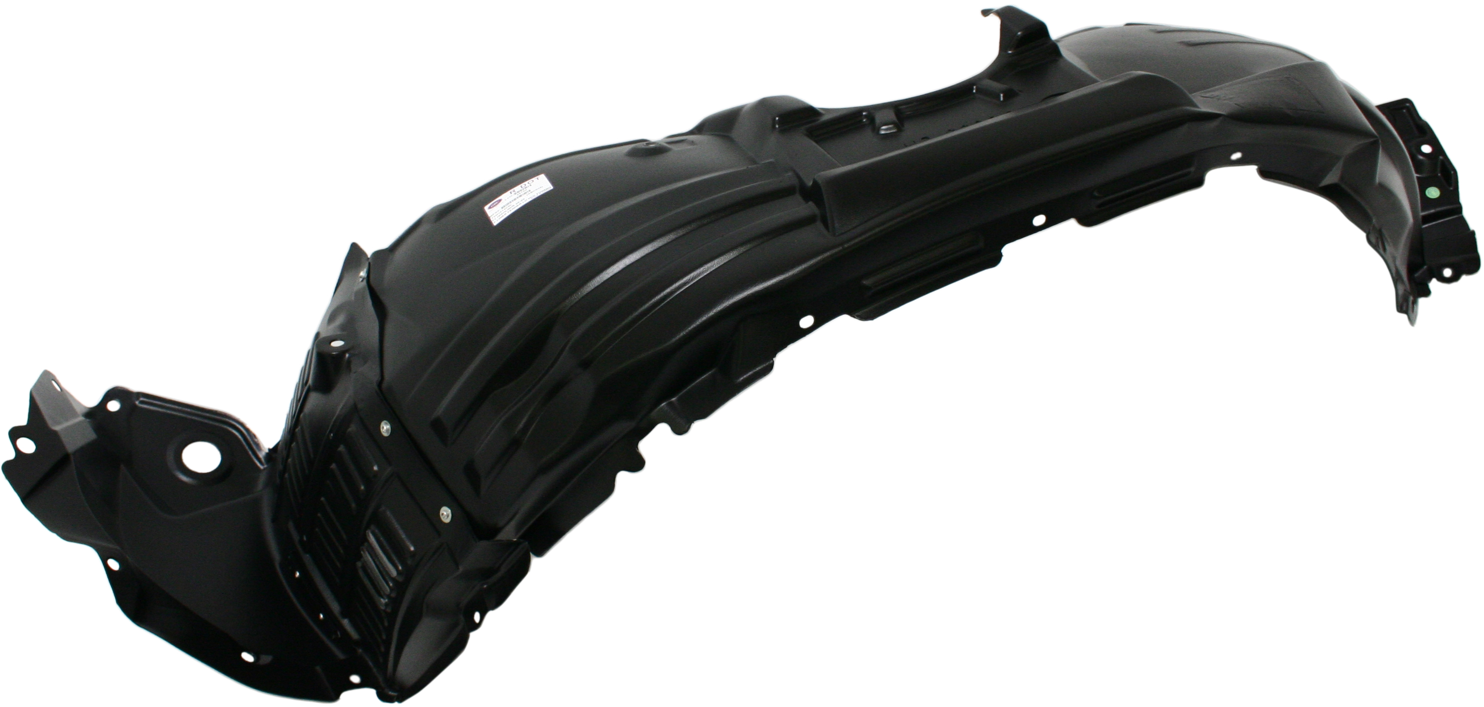 AM HIGHLANDER 08-10 FRONT FENDER LINER LH Plastic Vacuum Form w o Towing Package Exc. Hybrid Model SKU REPT222108 Partslink TO1248151 OEM 538060E040
