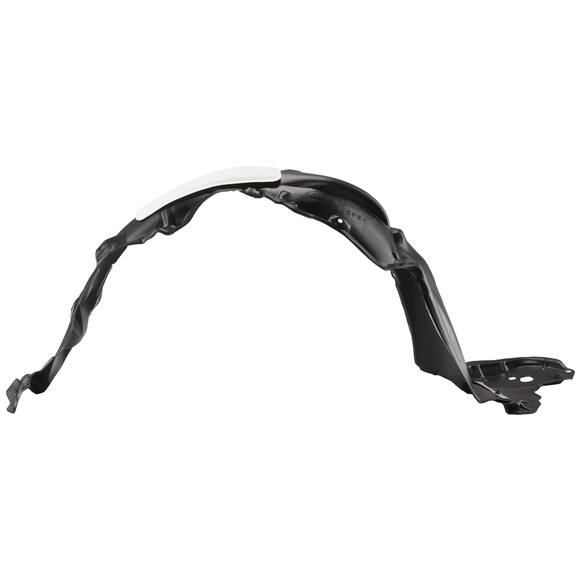 AM PRIUS 10-15 FRONT FENDER LINER LH CAPA SKU REPT222118Q Partslink TO1248158C OEM 5387647070