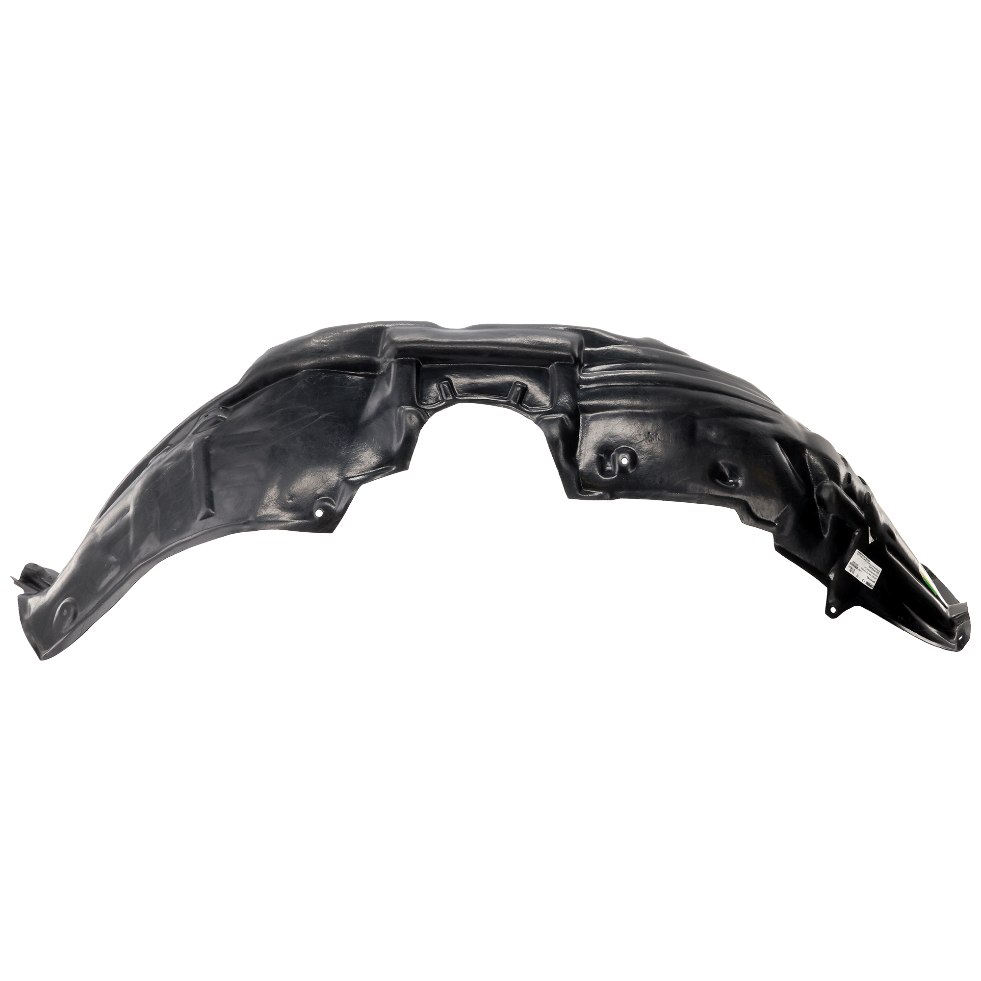 AM VENZA 09-12 FRONT FENDER LINER LH To 1-12 Plastic Vacuum Form SKU REPT222124 Partslink TO1248157 OEM 538760T010