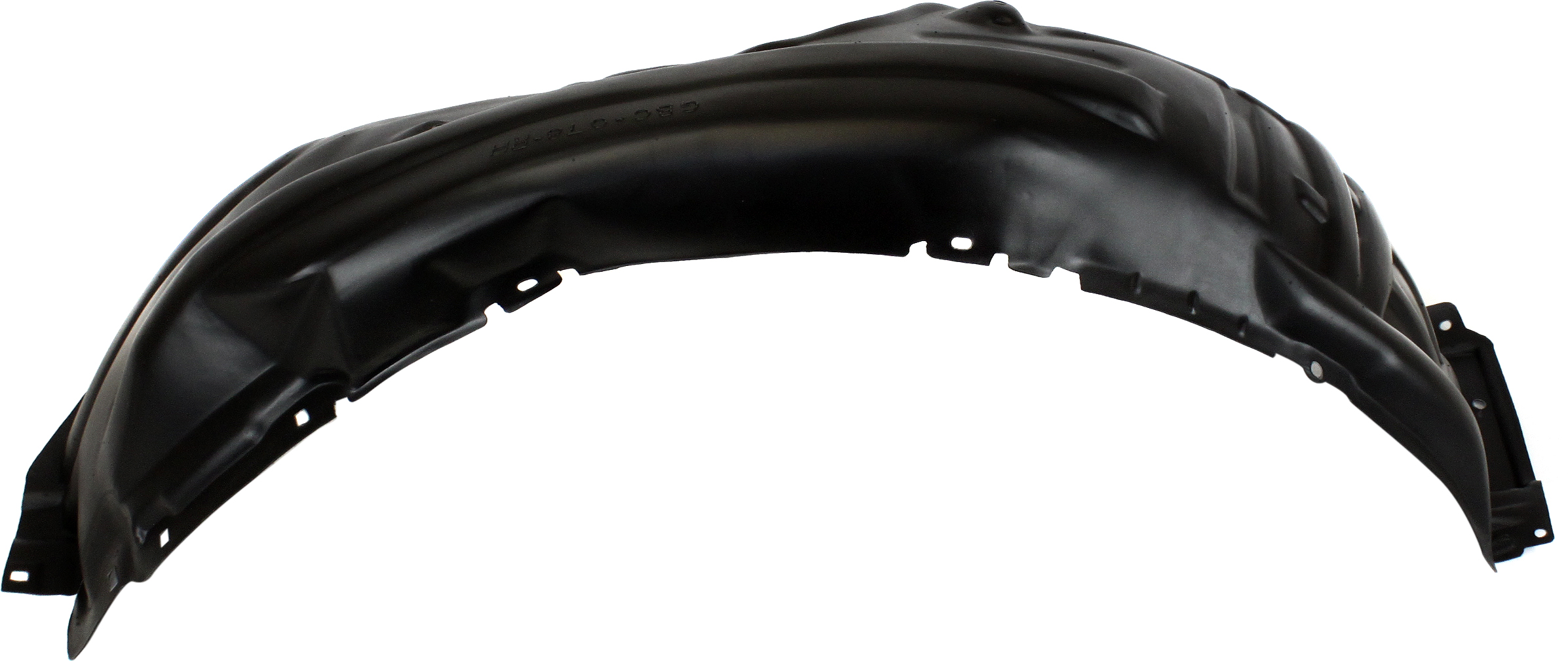 AM AVALON 11-12 FRONT FENDER LINER RH Plastic Vacuum Form SKU REPT222131 Partslink TO1249161 OEM 5387507010
