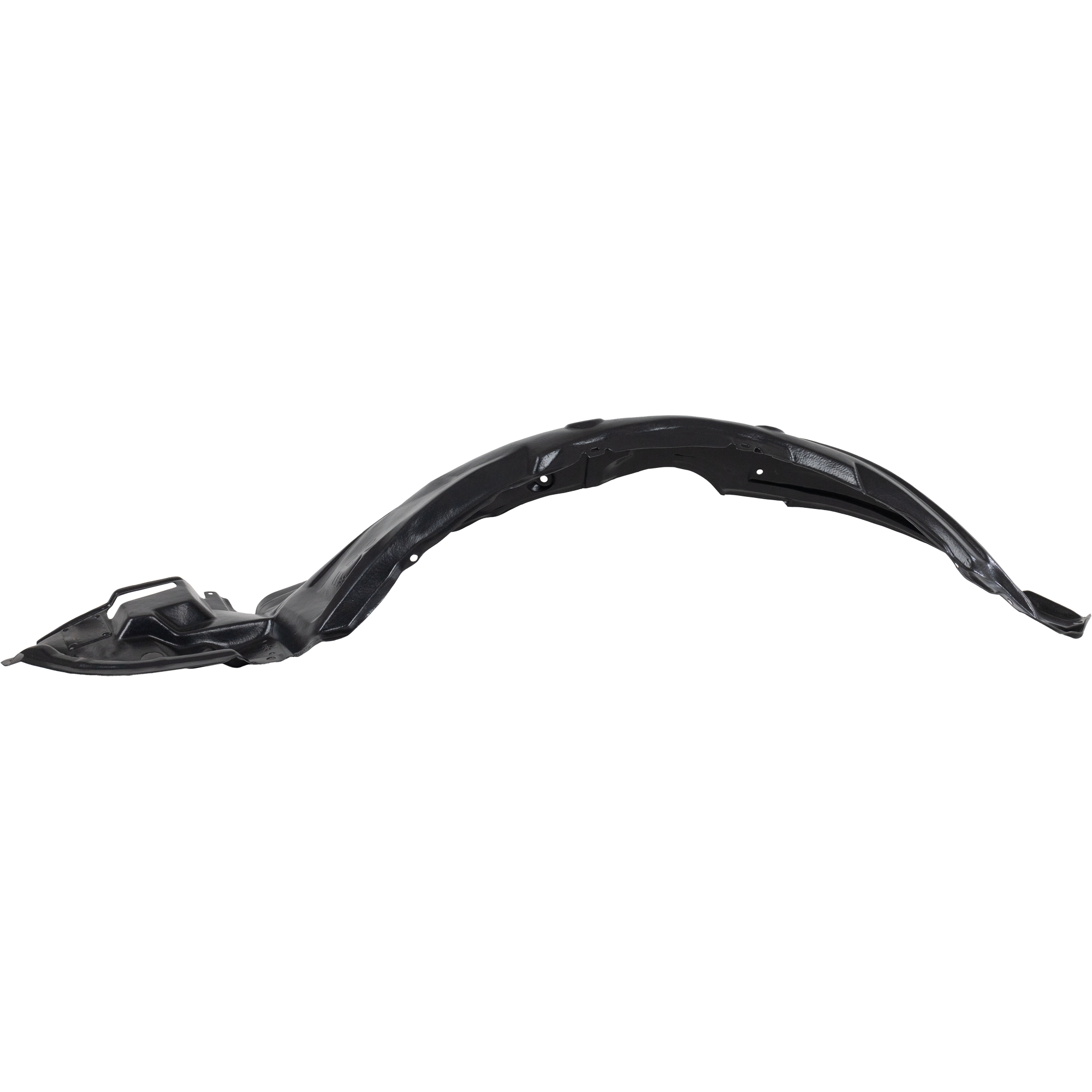 AM COROLLA 11-13 FRONT FENDER LINER LH Plastic Vacuum Form SKU REPT222134 Partslink TO1248162 OEM 5387602370