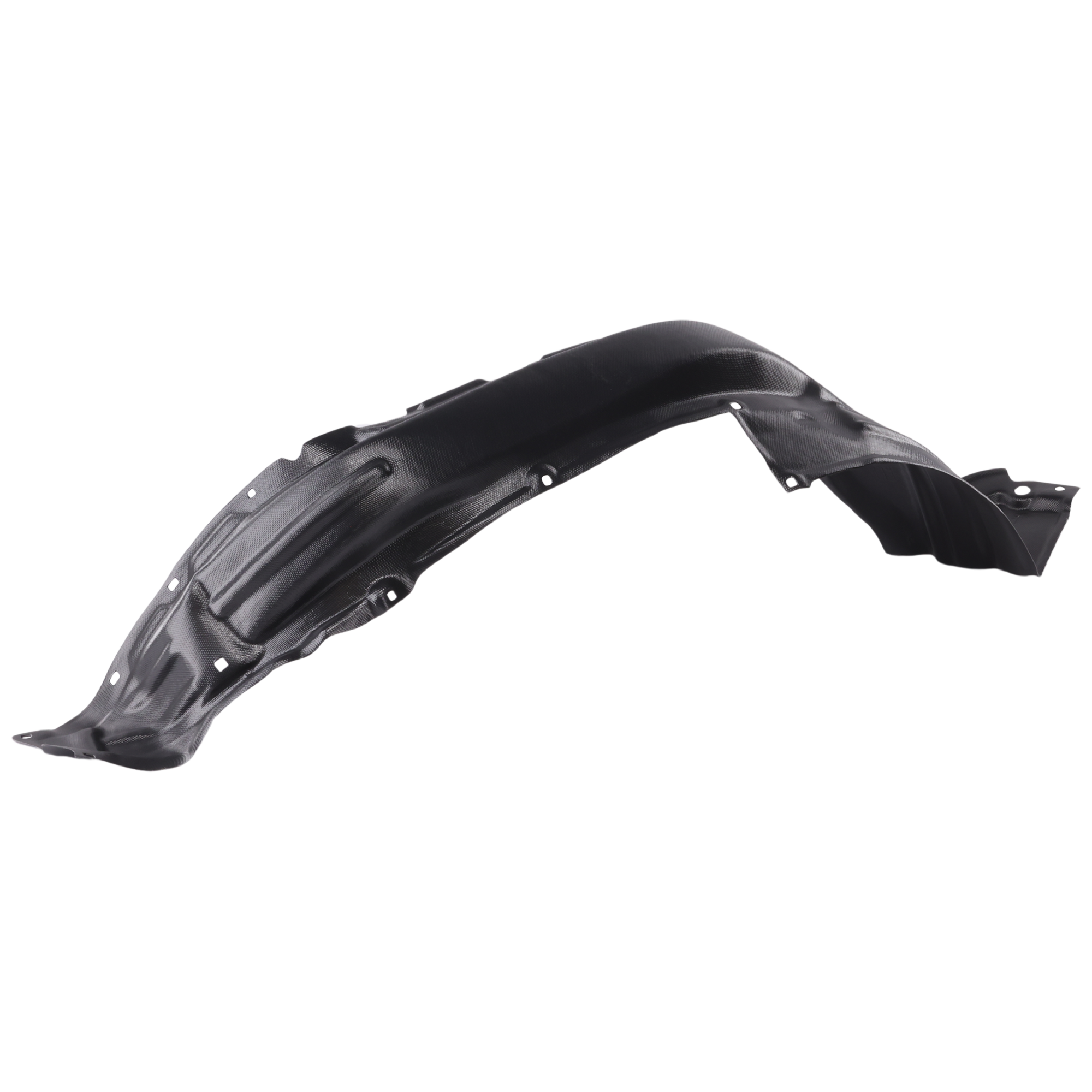 AM 4RUNNER 10-13 FRONT FENDER LINER LH Plastic Vacuum Form 17 in. Wheels SKU REPT222140 Partslink TO1248159 OEM 5387635120