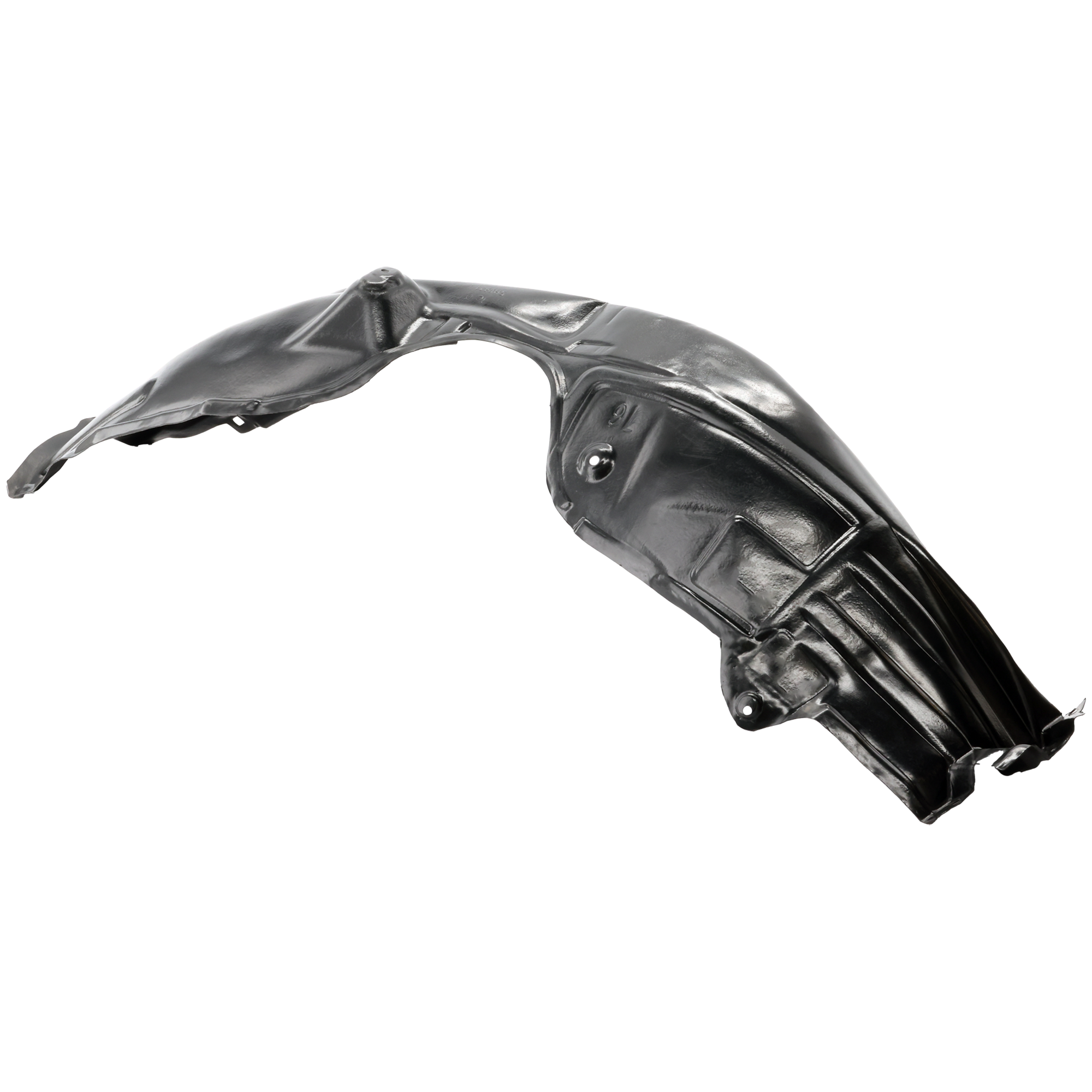 AM CAMRY 12-14 FRONT FENDER LINER LH Plastic Vacuum Form SE SE Sport Models 14-14 To 12-13 SKU REPT222144 Partslink TO1248166 OEM 5387606170