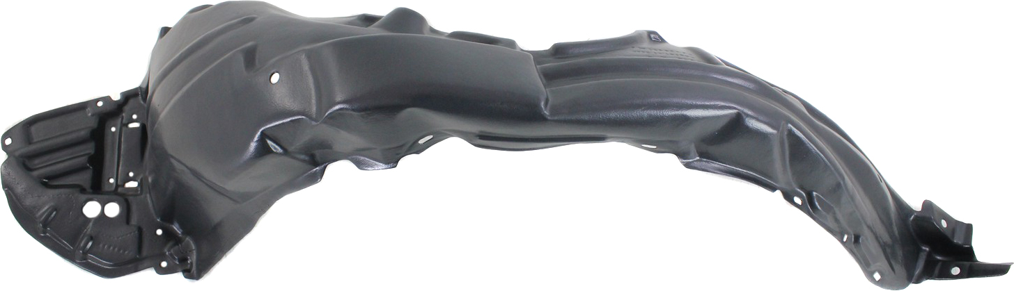 AM YARIS 12-14 FRONT FENDER LINER LH Plastic Vacuum Form Japan Built Vehicle SE Model SKU REPT222148 Partslink TO1248168 OEM 5380652070