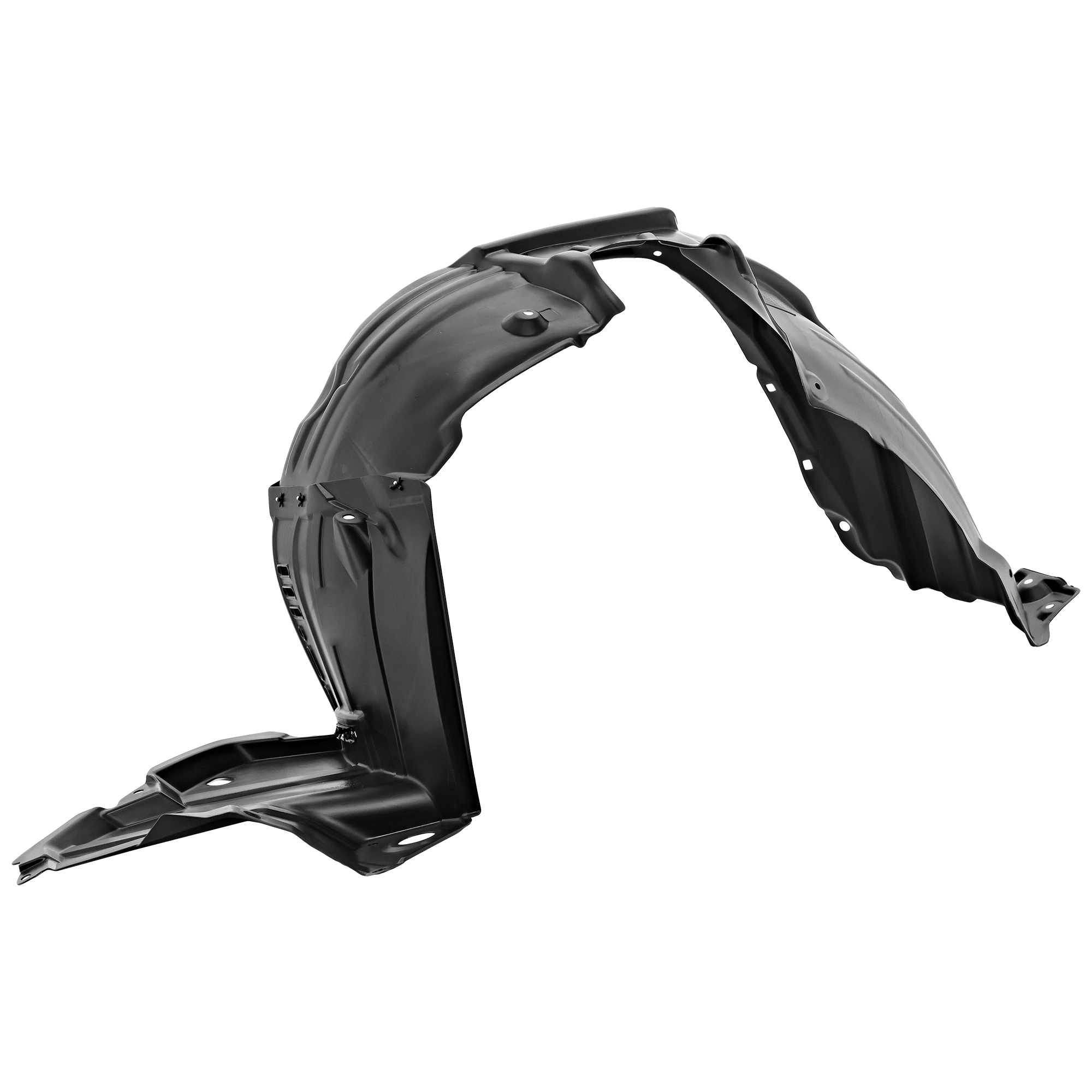 AM HIGHLANDER 11-13 FRONT FENDER LINER RH Plastic Vacuum Form Exc. Hybrid Models CAPA SKU REPT222151Q Partslink TO1249172C OEM 538050E050