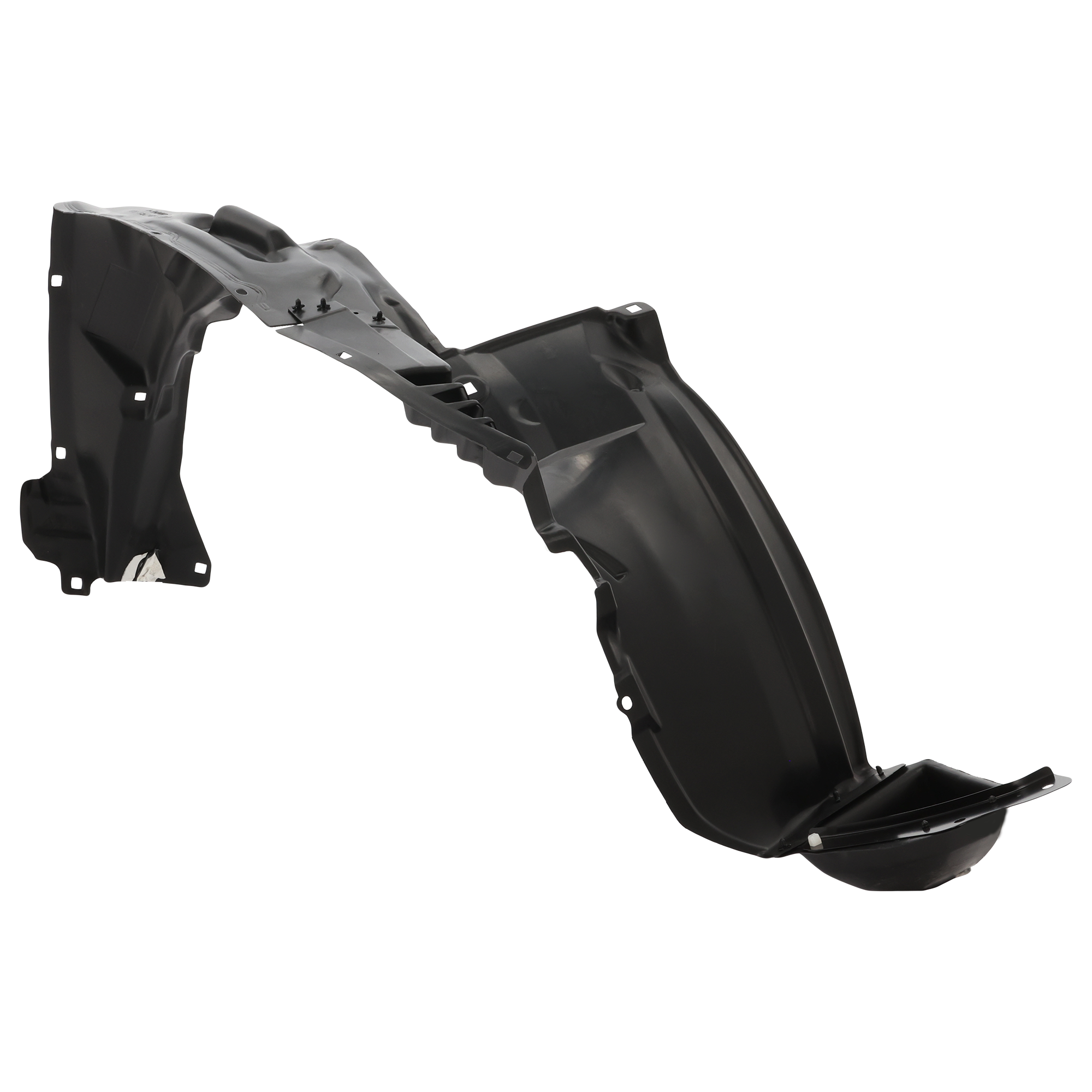 AM FJ CRUISER 07-09 FRONT FENDER LINER RH Plastic Vacuum Form w o Metal SKU REPT222155 Partslink TO1251123 OEM 5380735111