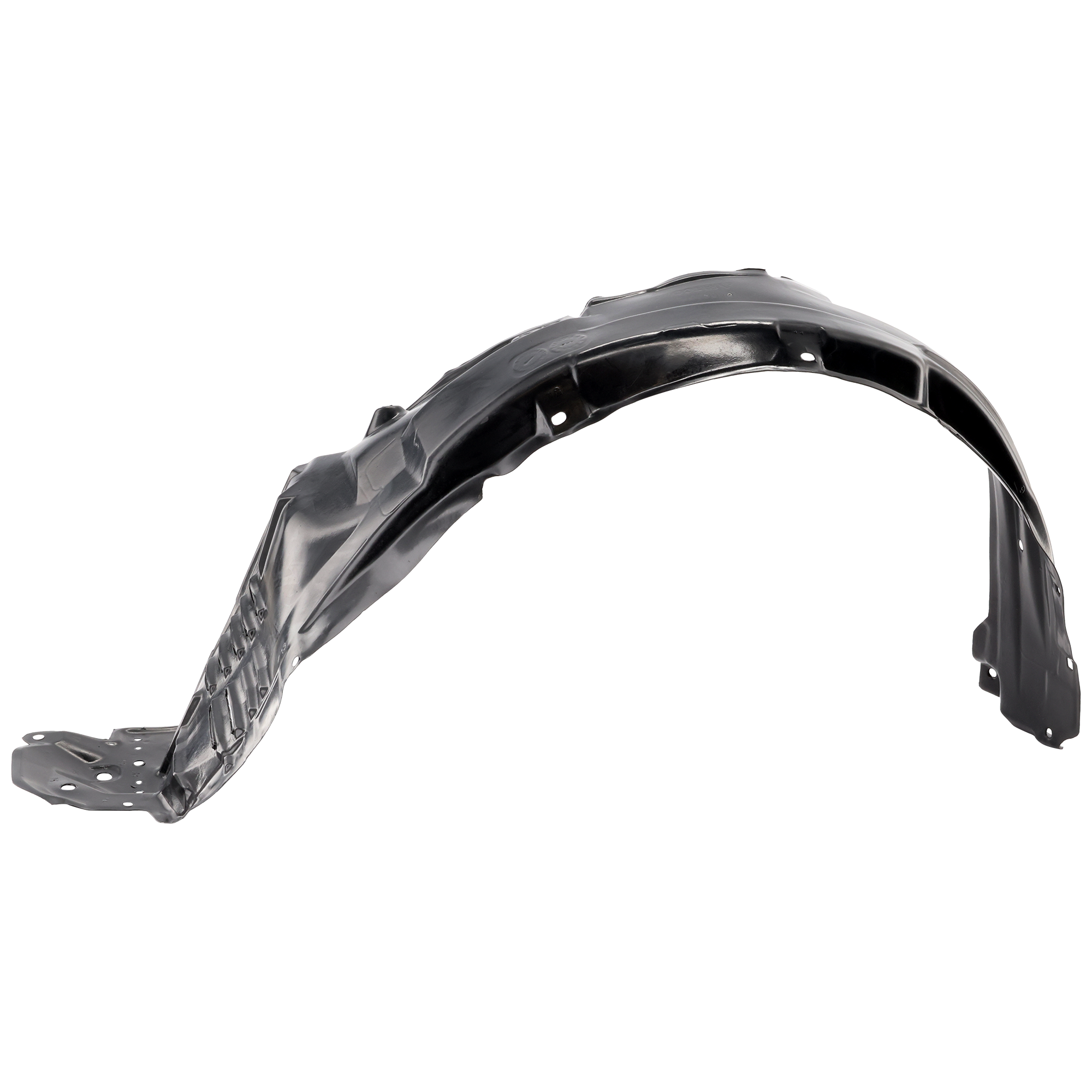 AM RAV4-13-18 FRONT FENDER LINER LH Plastic Vacuum Form Exc. EV Model SKU REPT222158 Partslink TO1248171 OEM 538760R060