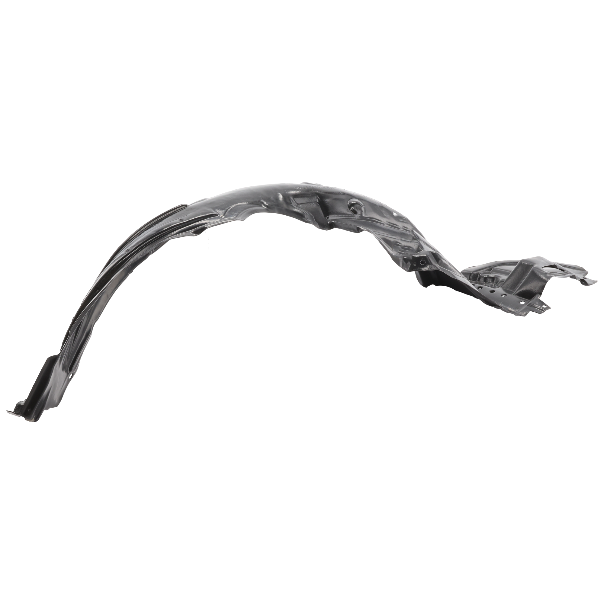 AM COROLLA 14-16 FRONT FENDER LINER LH Plastic Vacuum Form SKU REPT222166 Partslink TO1248178 OEM 5387602480