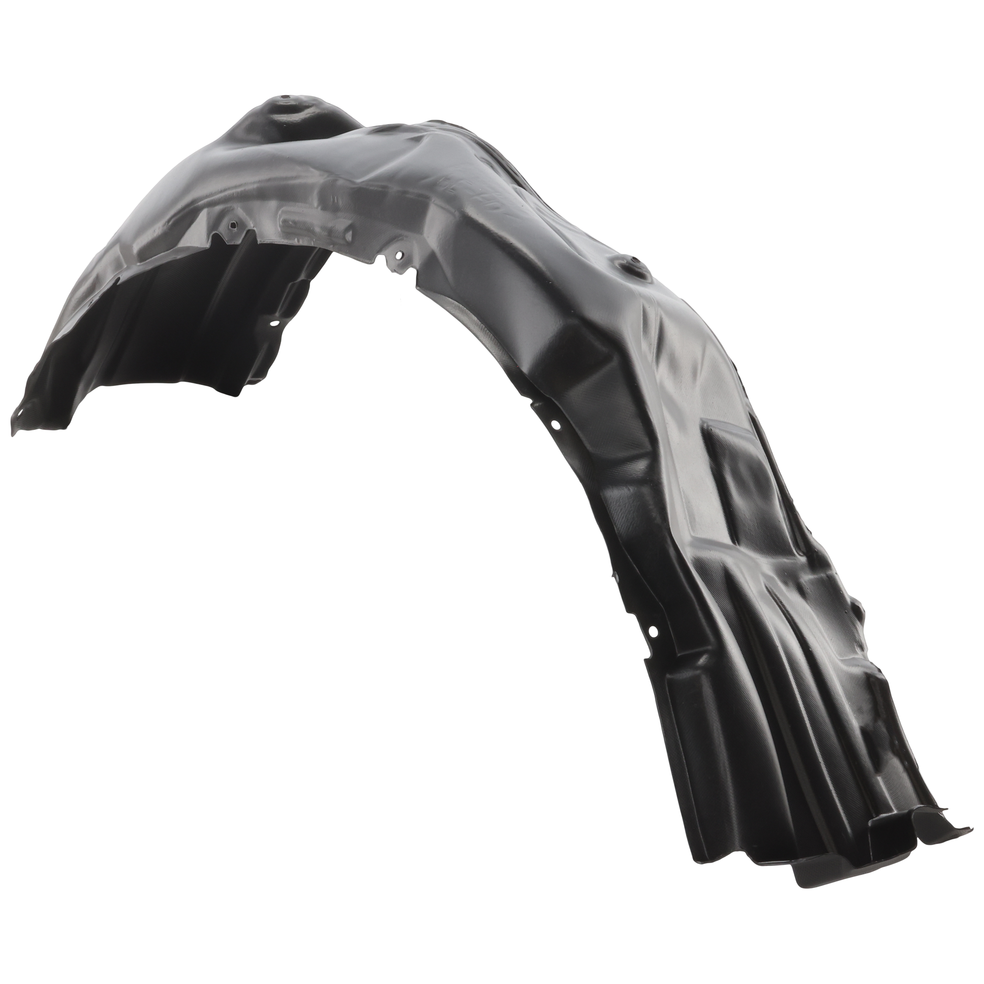 AM AVALON 13-18 FRONT FENDER LINER RH Plastic Vacuum Form Assembly w Extension Sheet SKU REPT222171 Partslink TO1249177 OEM 5387507020