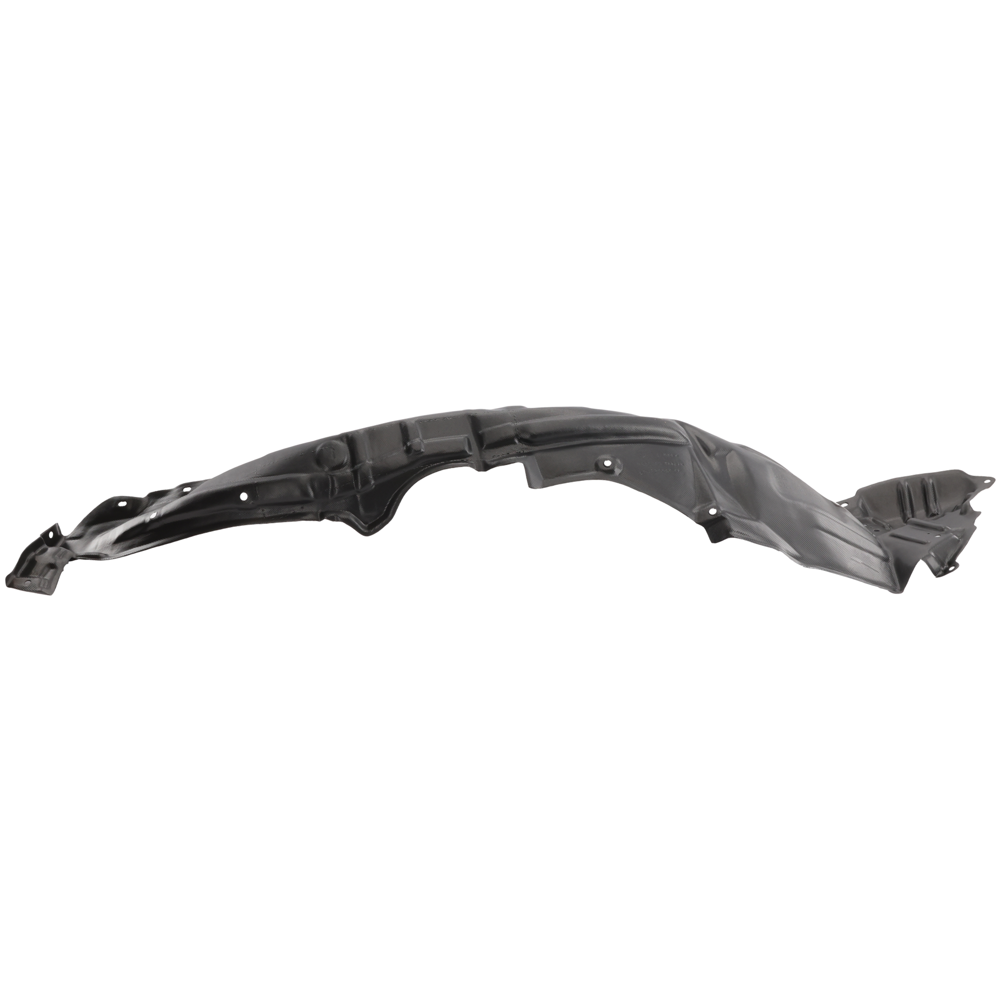 AM PRIUS V 12-14 FRONT FENDER LINER LH Plastic Vacuum Form SKU REPT222174 Partslink TO1248179 OEM 5387647041