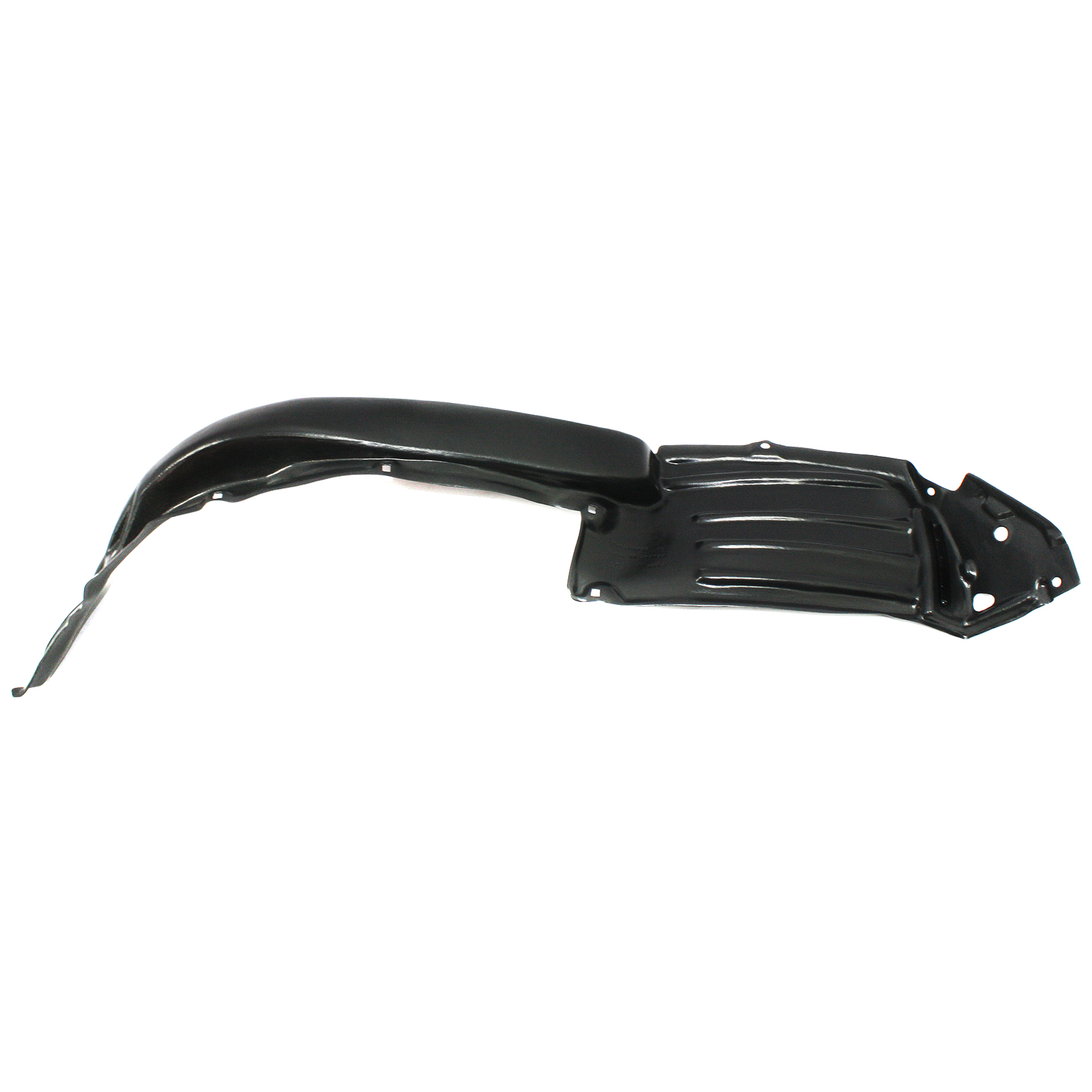 AM TACOMA 12-15 FRONT FENDER LINER LH Plastic Vacuum Form w Extension Sheet 4WD 2WD PreRunner Model CAPA SKU REPT222176Q Partslink TO1248176C OEM 5380604030