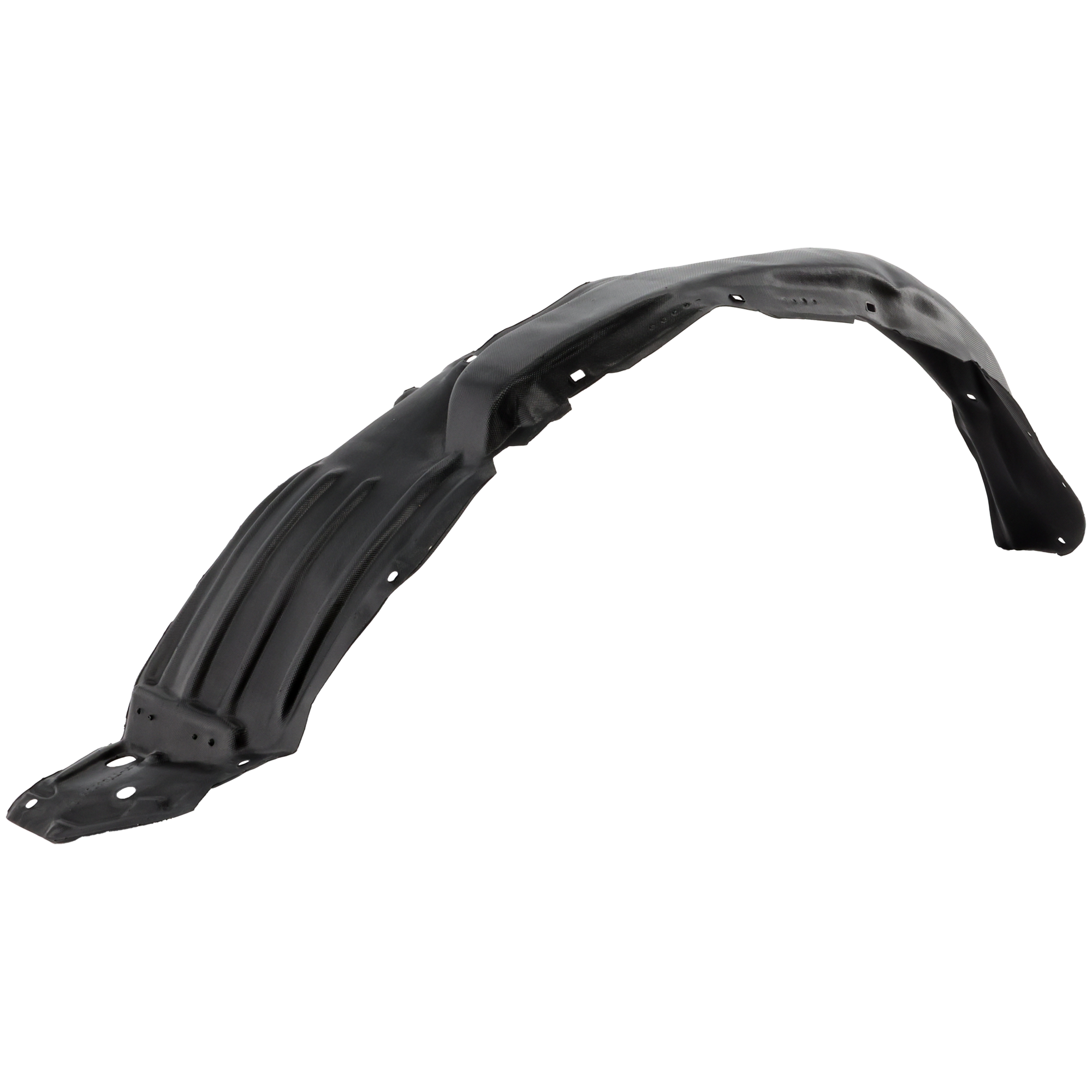 AM TACOMA 12-15 FRONT FENDER LINER LH Plastic Vacuum Form w Extension Sheet 4WD 2WD PreRunner Model SKU REPT222176 Partslink TO1248176 OEM 5380604030