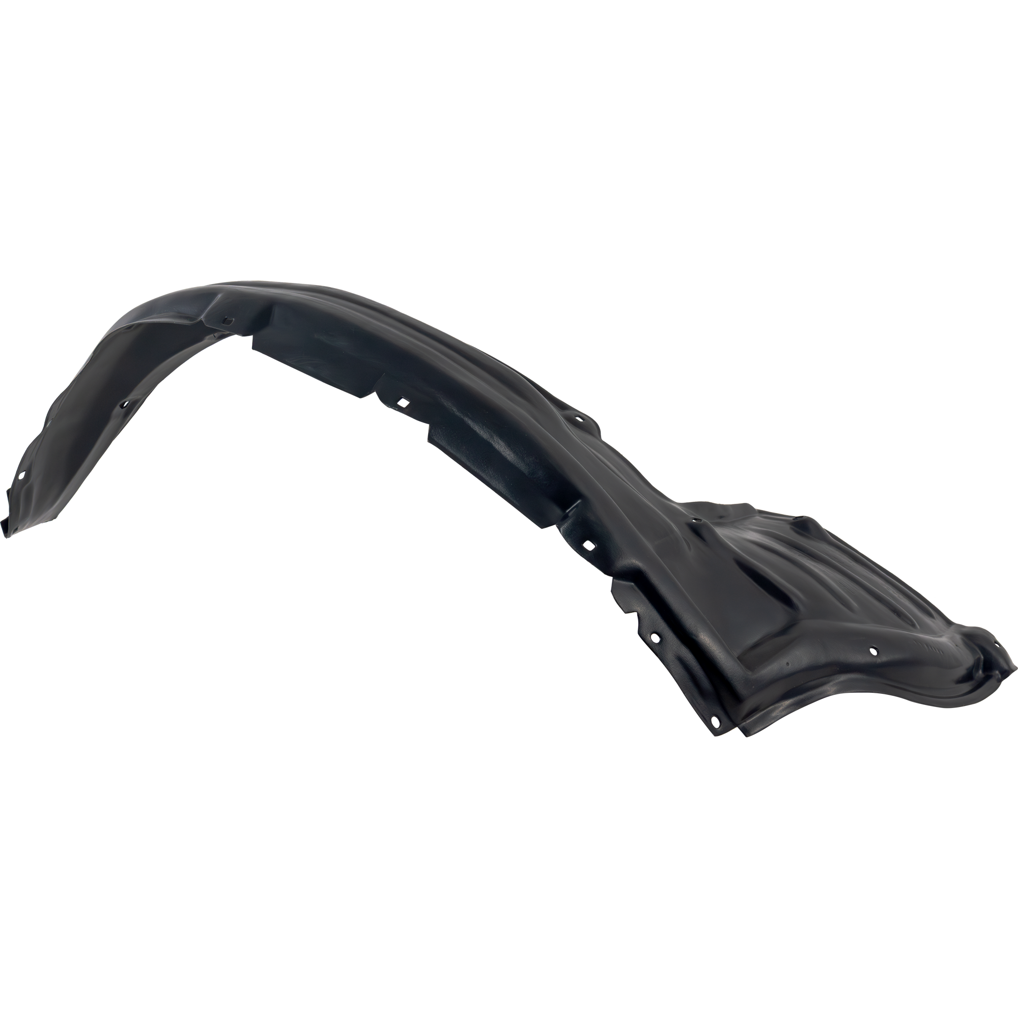AM TUNDRA 14-21 FRONT FENDER LINER RH Rear Section Plastic Vacuum Form w o Cold Climate Spec SKU REPT222187 Partslink TO1249190 OEM 538750C080