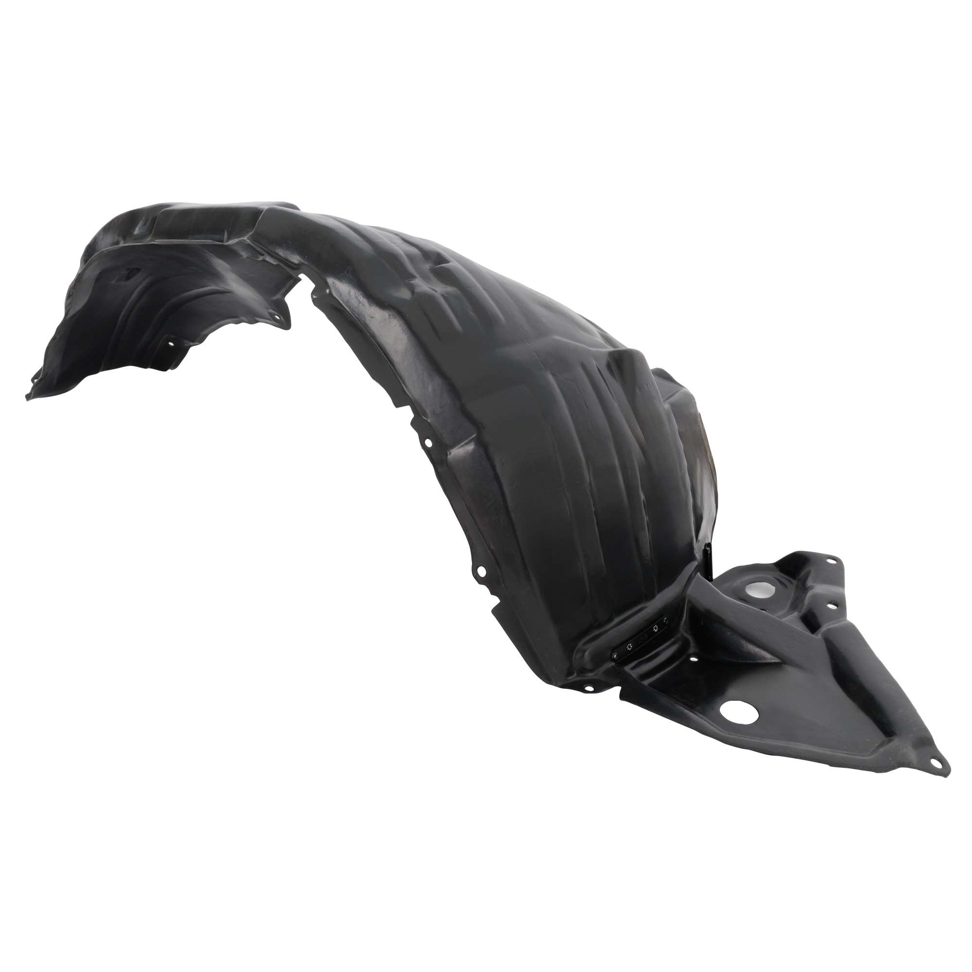 AM HIGHLANDER 14-19 FRONT FENDER LINER RH Plastic Vacuum Form 3.5L Eng. w o Trans Oil Cooler SKU REPT222195 Partslink TO1249195 OEM 538050E120