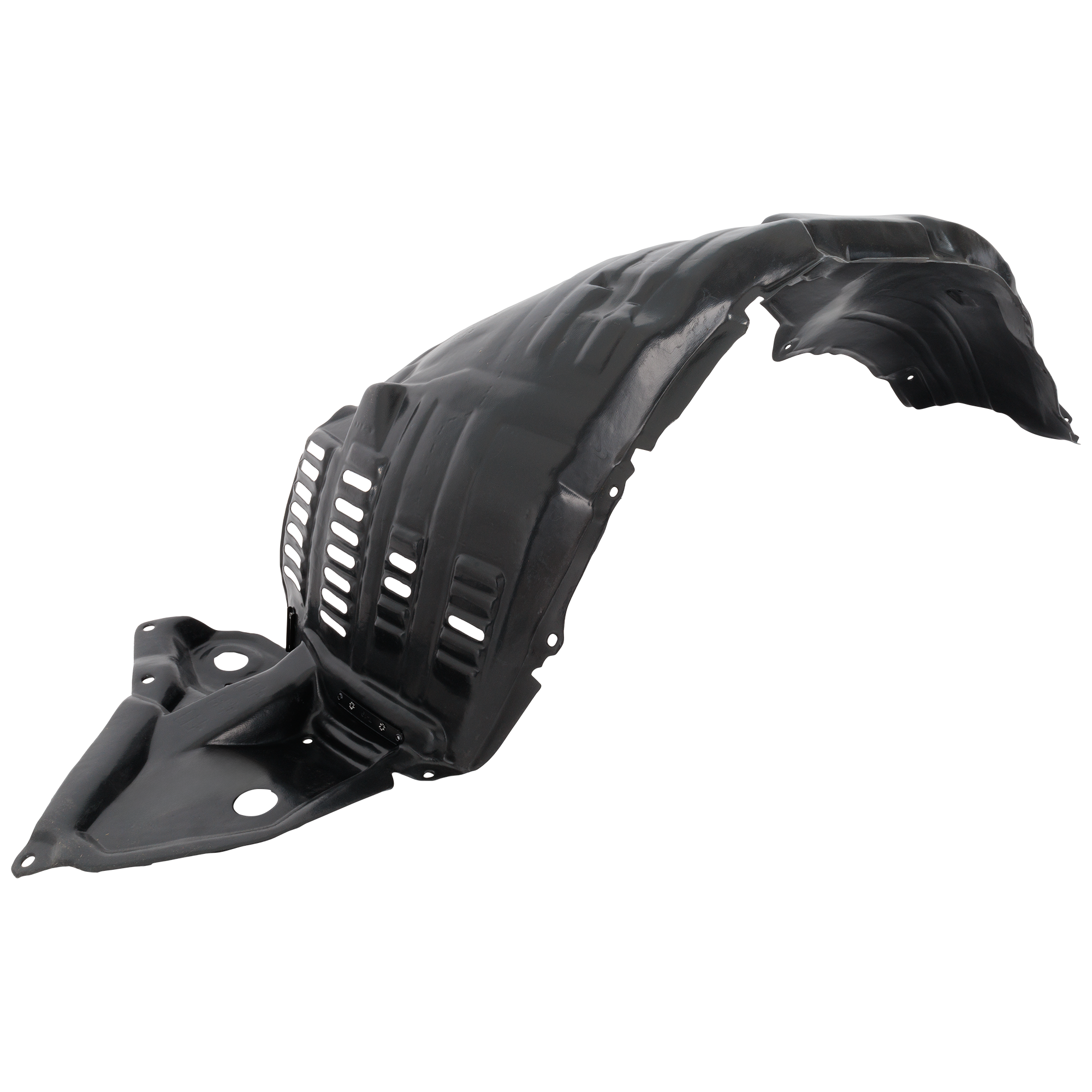 AM HIGHLANDER 14-19 FRONT FENDER LINER LH Plastic Vacuum Form 3.5L Eng. CAPA SKU REPT222196Q Partslink TO1248196C OEM 538060E110
