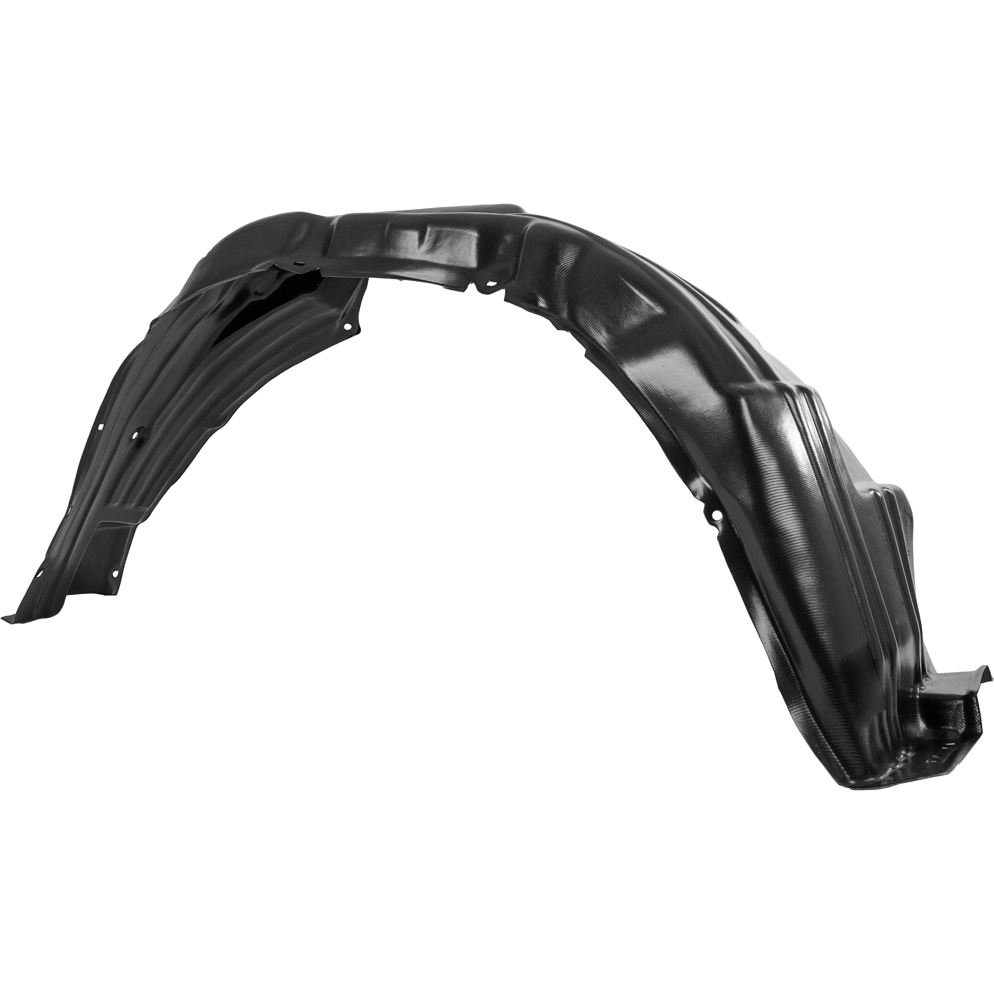AM SIENNA 11-17 FRONT FENDER LINER RH Plastic Vacuum Form w Extension Sheet Exc. SE Model CAPA SKU REPT222301Q Partslink TO1249163C TO1249203C OEM 5380508010-5380508030