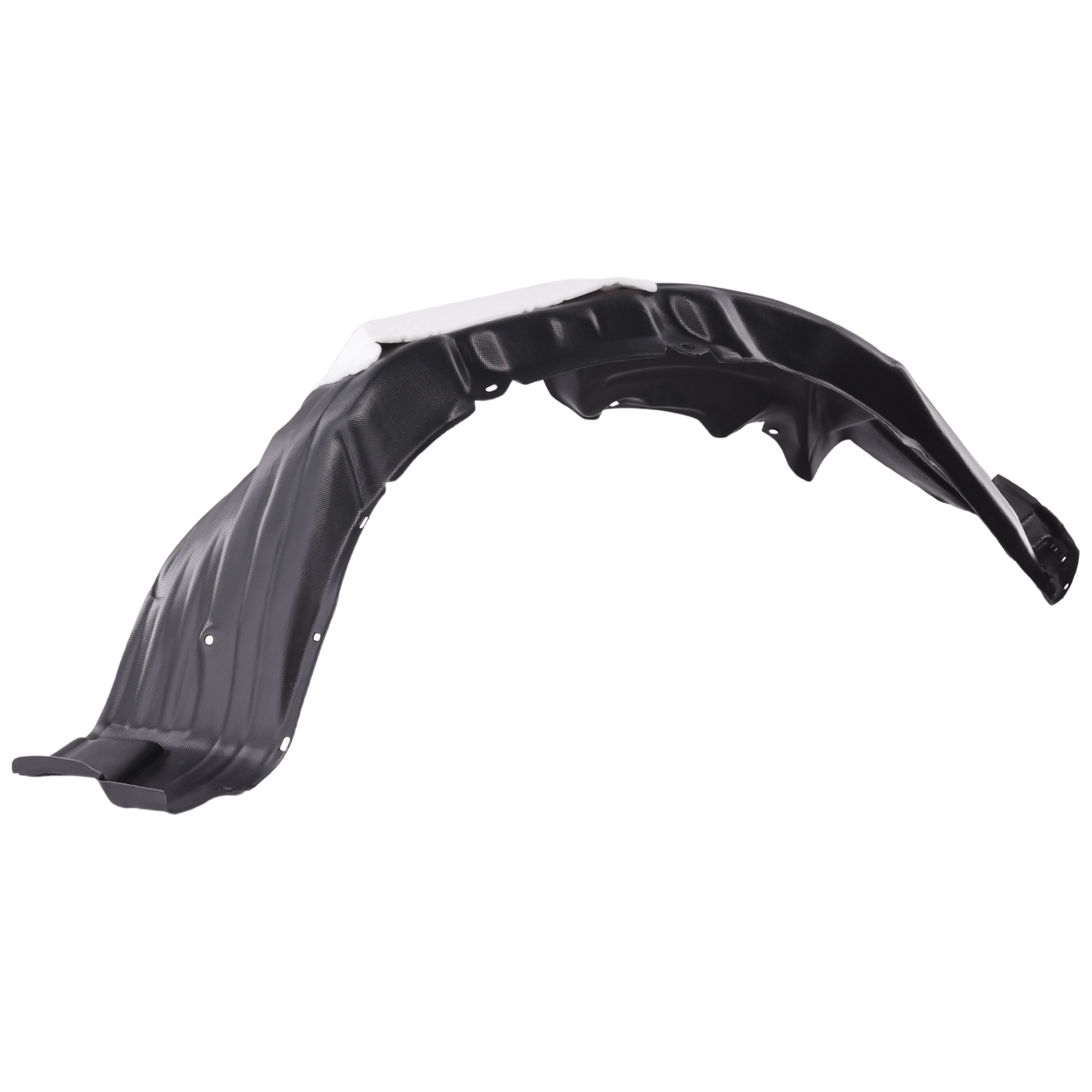 AM SIENNA 11-17 FRONT FENDER LINER RH Plastic Vacuum Form w Extension Sheet Exc. SE Model SKU REPT222301 Partslink TO1249163 TO1249203 OEM 5380508010-5380508030