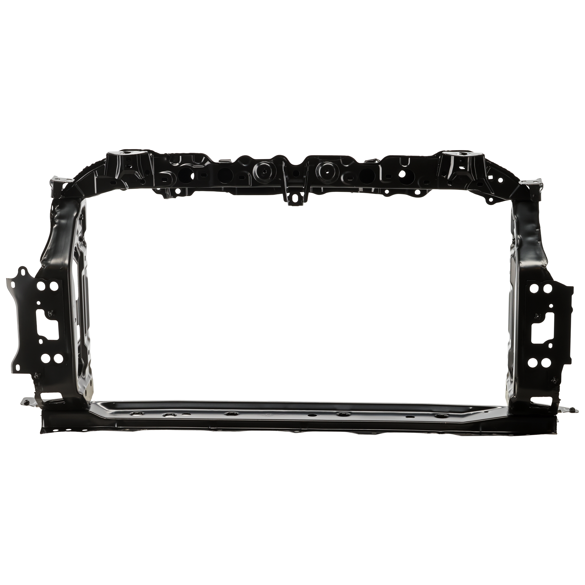 AM YARIS 12-14 RADIATOR SUPPORT Assembly Black Steel Hatchback SKU REPT250125 Partslink TO1225310 OEM 5320552904 PFM