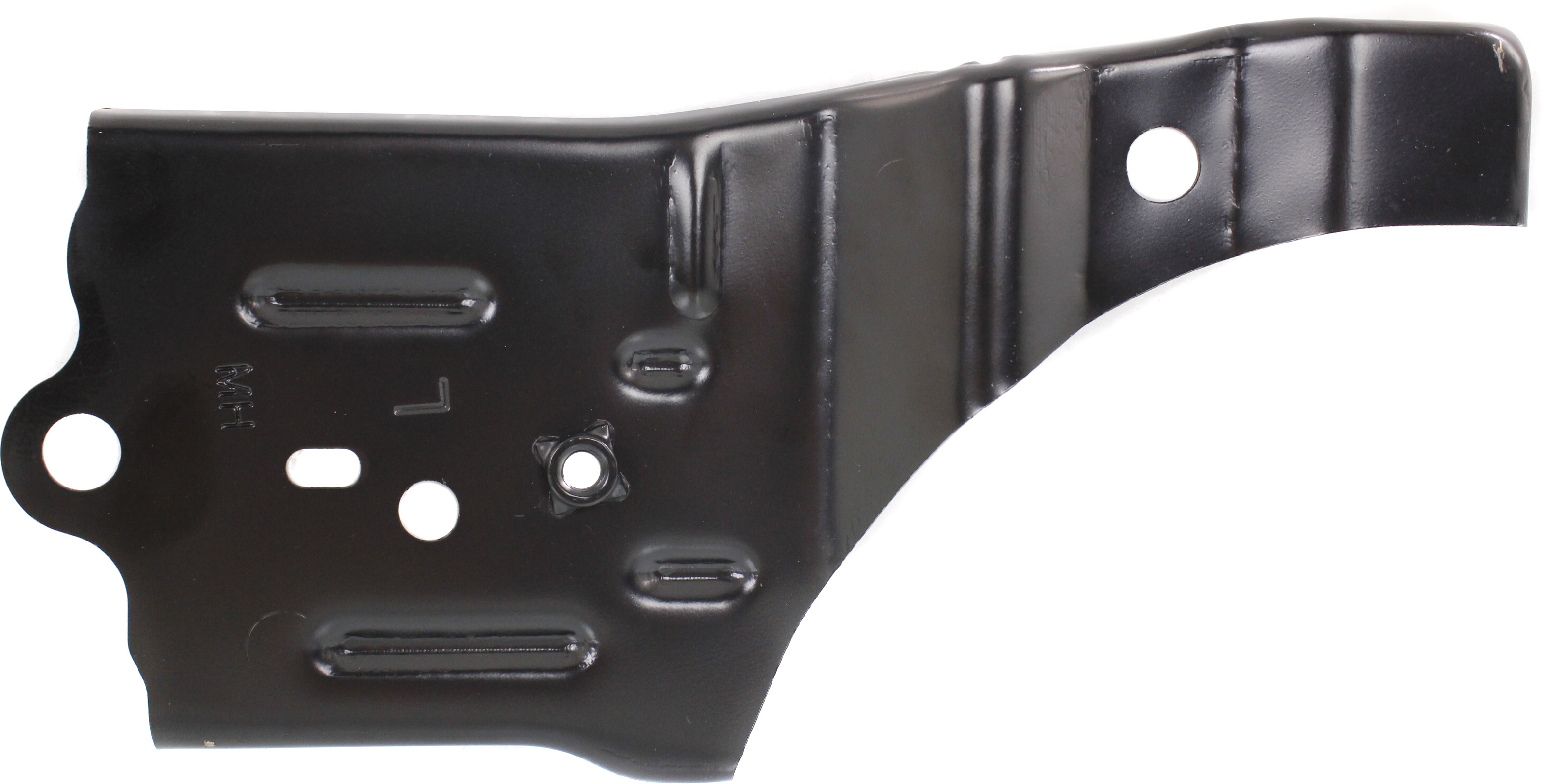 AM RAV4-06-12 RADIATOR SUPPORT BRACKET LH Front Bumper Arm Steel Exc. EV Model SKU REPT251506 Partslink TO1062104 OEM 521390R010