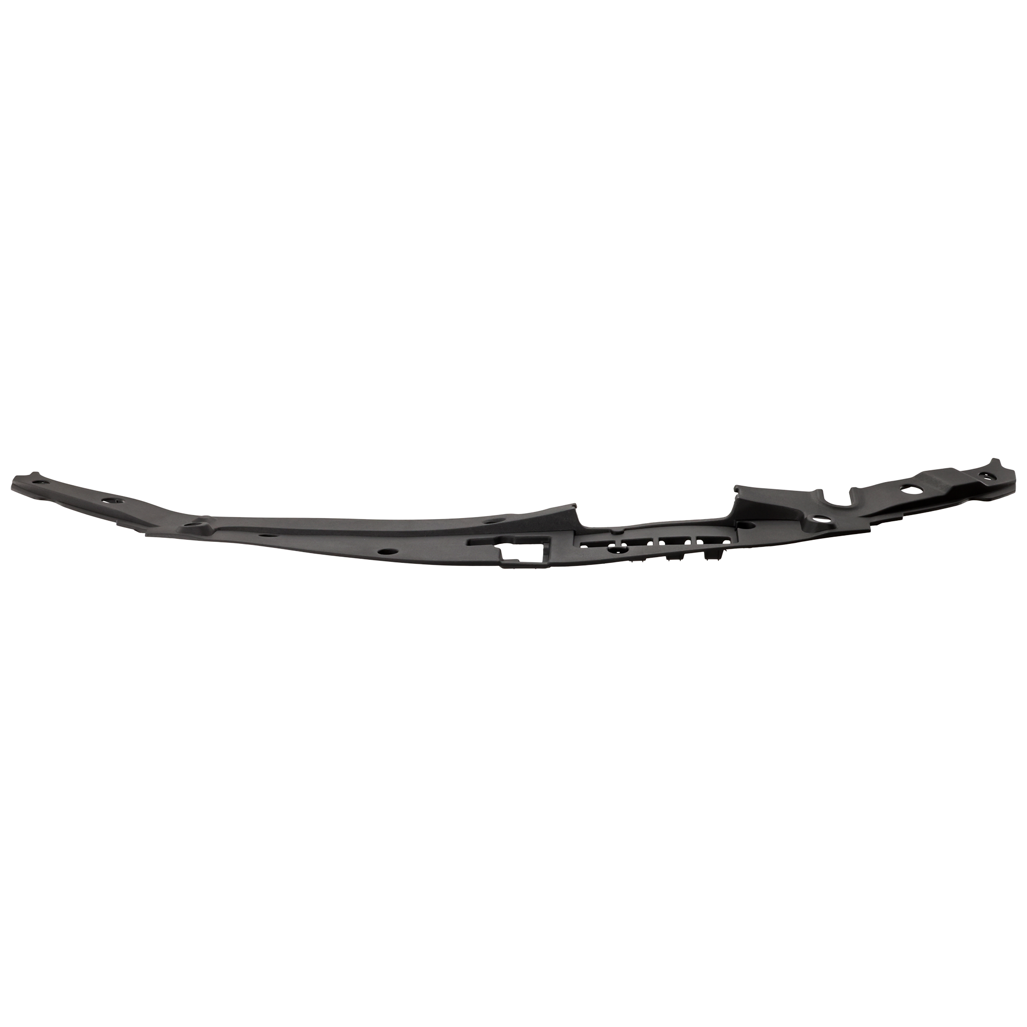 AM CAMRY 12-14 RADIATOR SUPPORT COVER Textured Black Duct Seal Plastic SKU REPT251702 Partslink TO1224102 OEM 5329506071